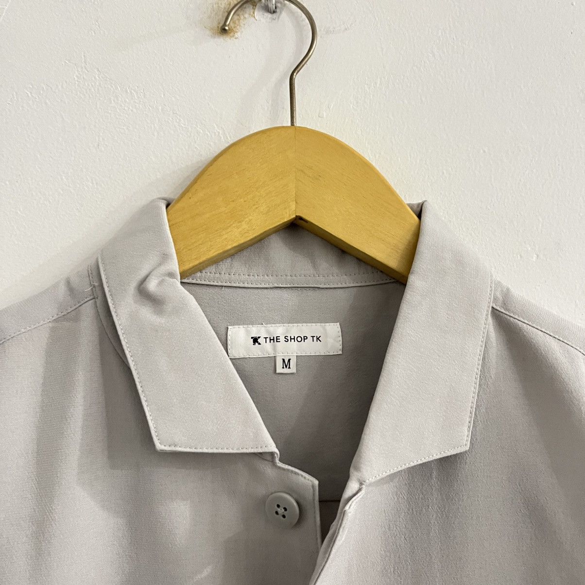 Japanese Brand The Shop Tk Clean Button Up Shirt Size US M / EU 48-50 / 2 - 4 Thumbnail