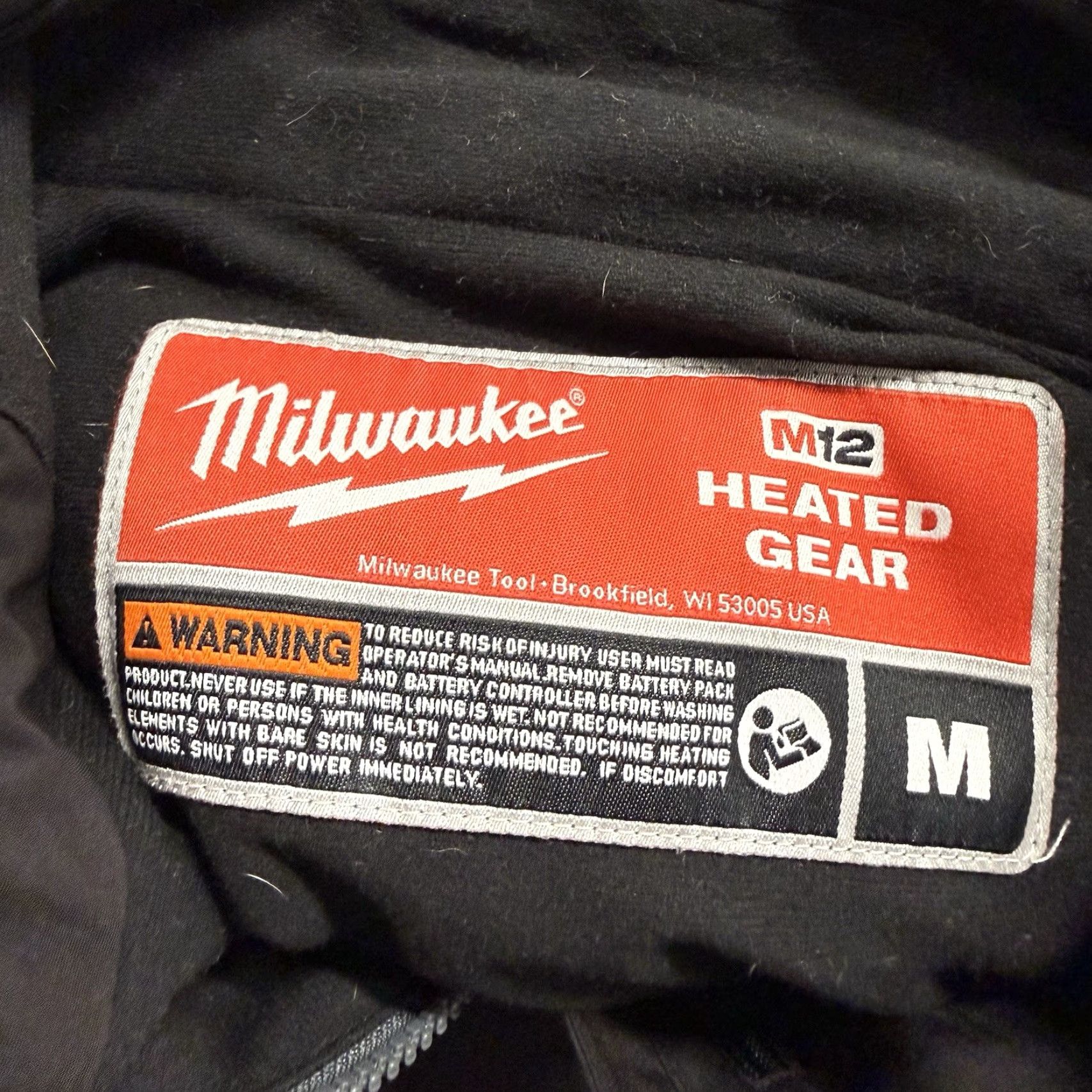 Vintage Milwaukee M12 Softshell Heated Jacket Black Full Zip Womens M Medium No Battery Jacket Size M / US 6-8 / IT 42-44 - 6 Thumbnail