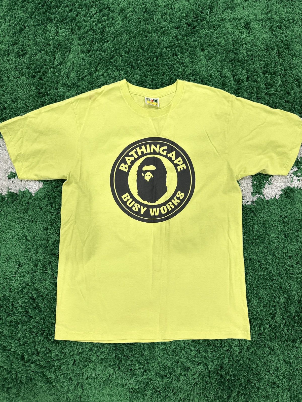 Bape Busy Works Tee Size US L / EU 52-54 / 3 - 1 Thumbnail
