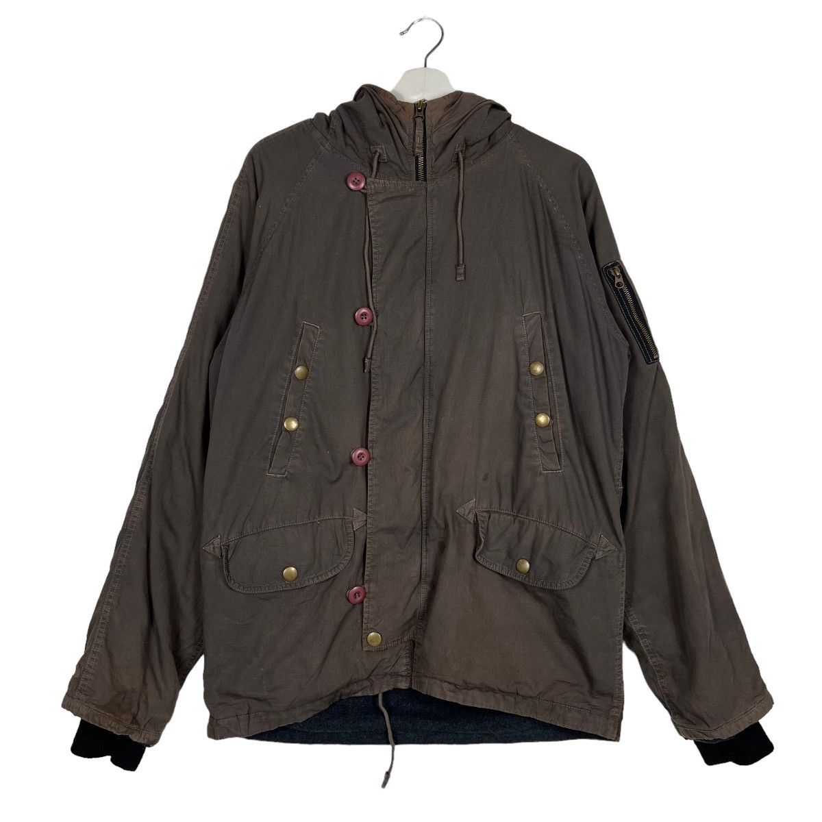 Blue Blue Japan × HOLLYWOOD RANCH MARKET × Japanese Brand 🔥 GAIJIN PARKAS MILITARY DEPARTMENT 0X1 Size US L / EU 52-54 / 3 - 1 Thumbnail