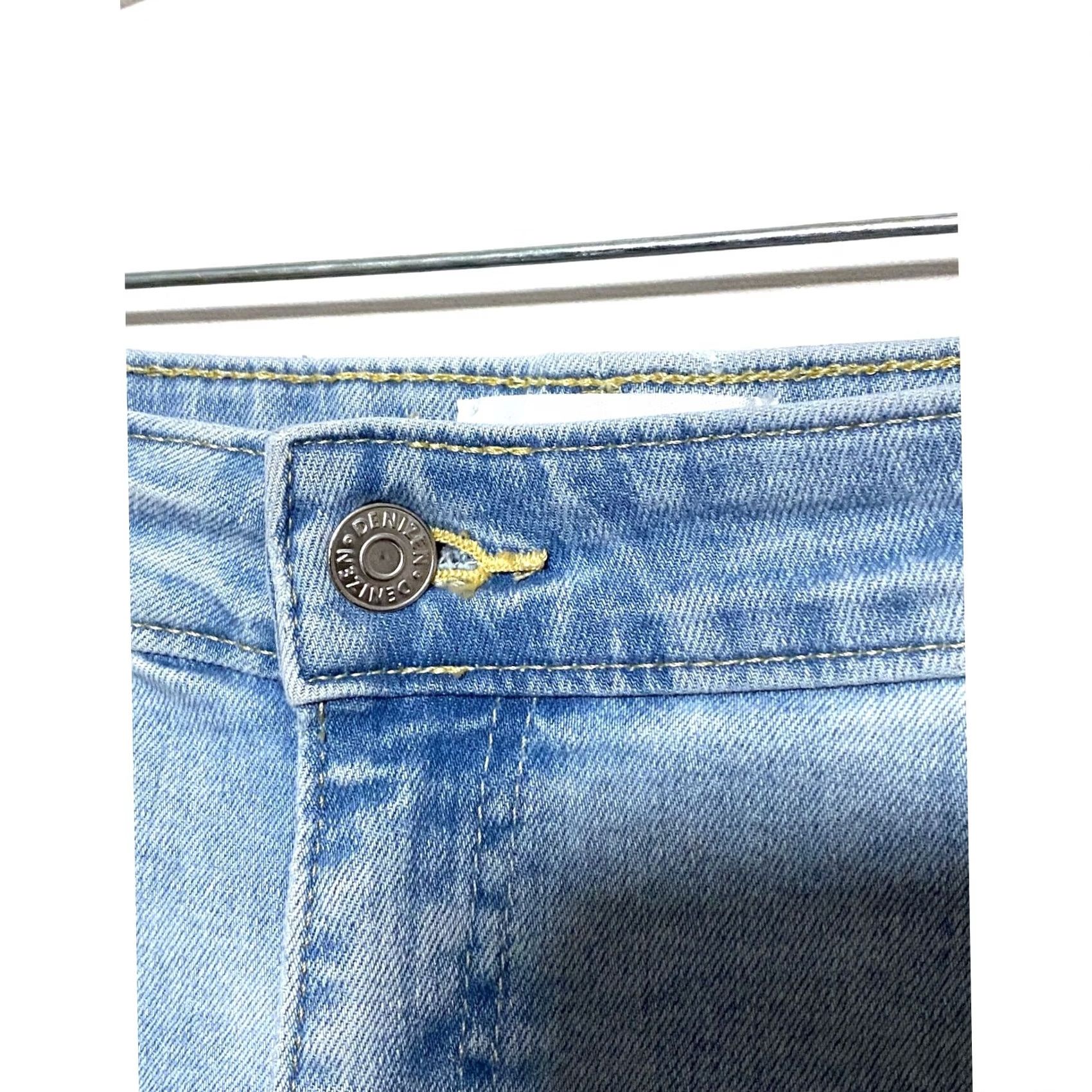 Levi's Levi's Denizen Mid Rise Boyfriend Jeans Distressed Raw Hem Stretch Women Plus 22W Size 40" / US 18 - 7 Thumbnail
