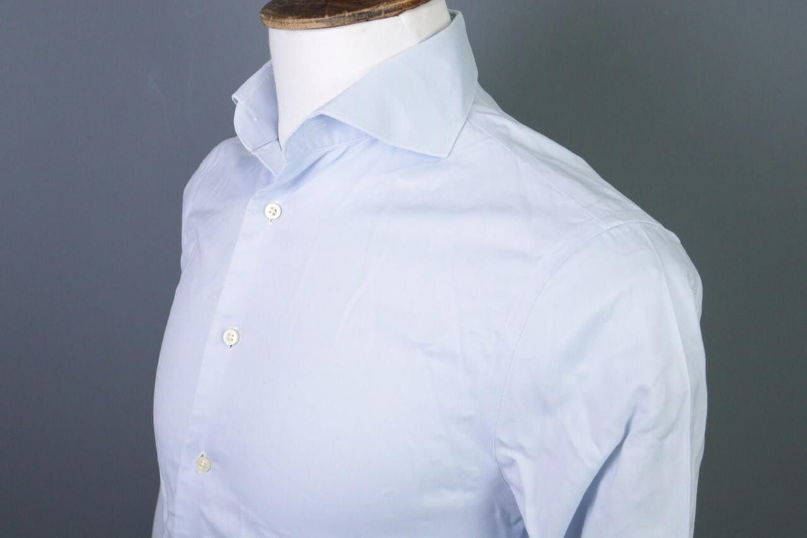 Suitsupply SuitSupply Traveller Bloue Button Down Shirt Size 38 / 15 Size US M / EU 48-50 / 2 - 7 Thumbnail