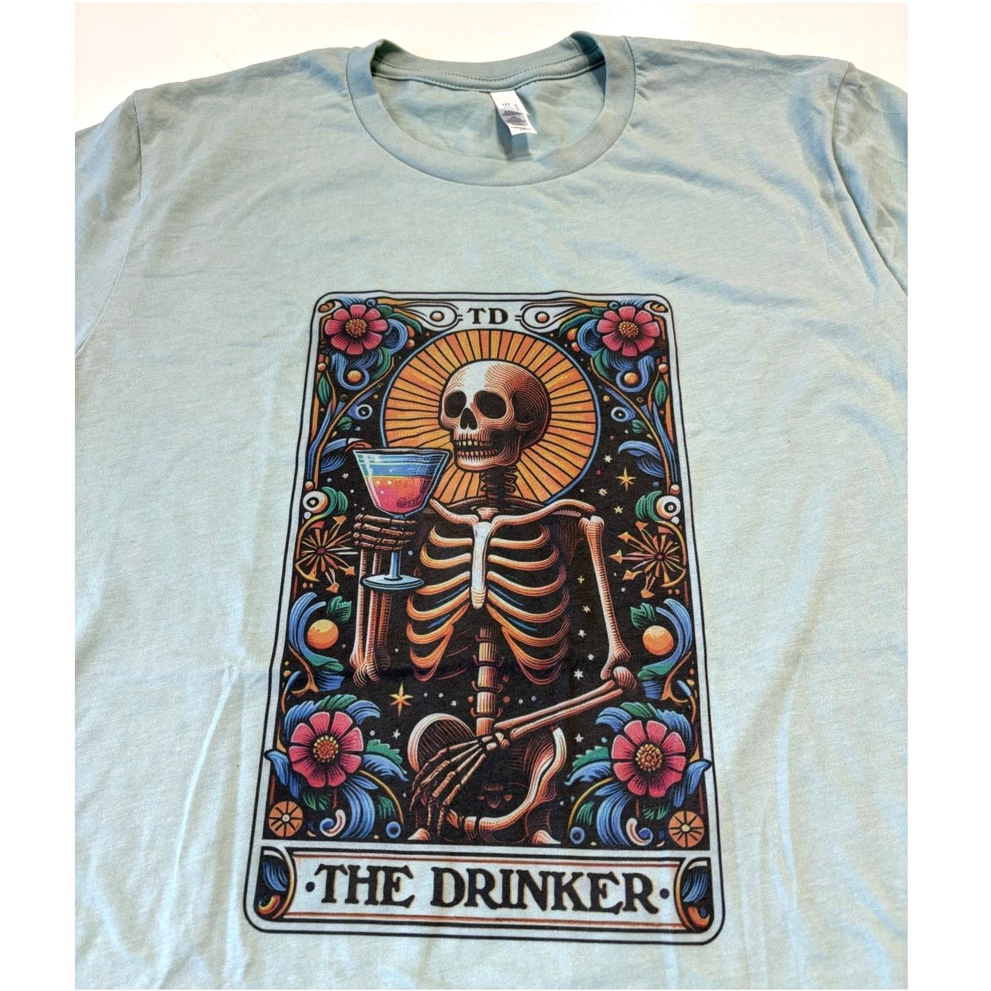 Other The Drinker Tarot Card T-shirt - XXL Size XXL / US 16-18 / IT 52-54 - 1 Thumbnail