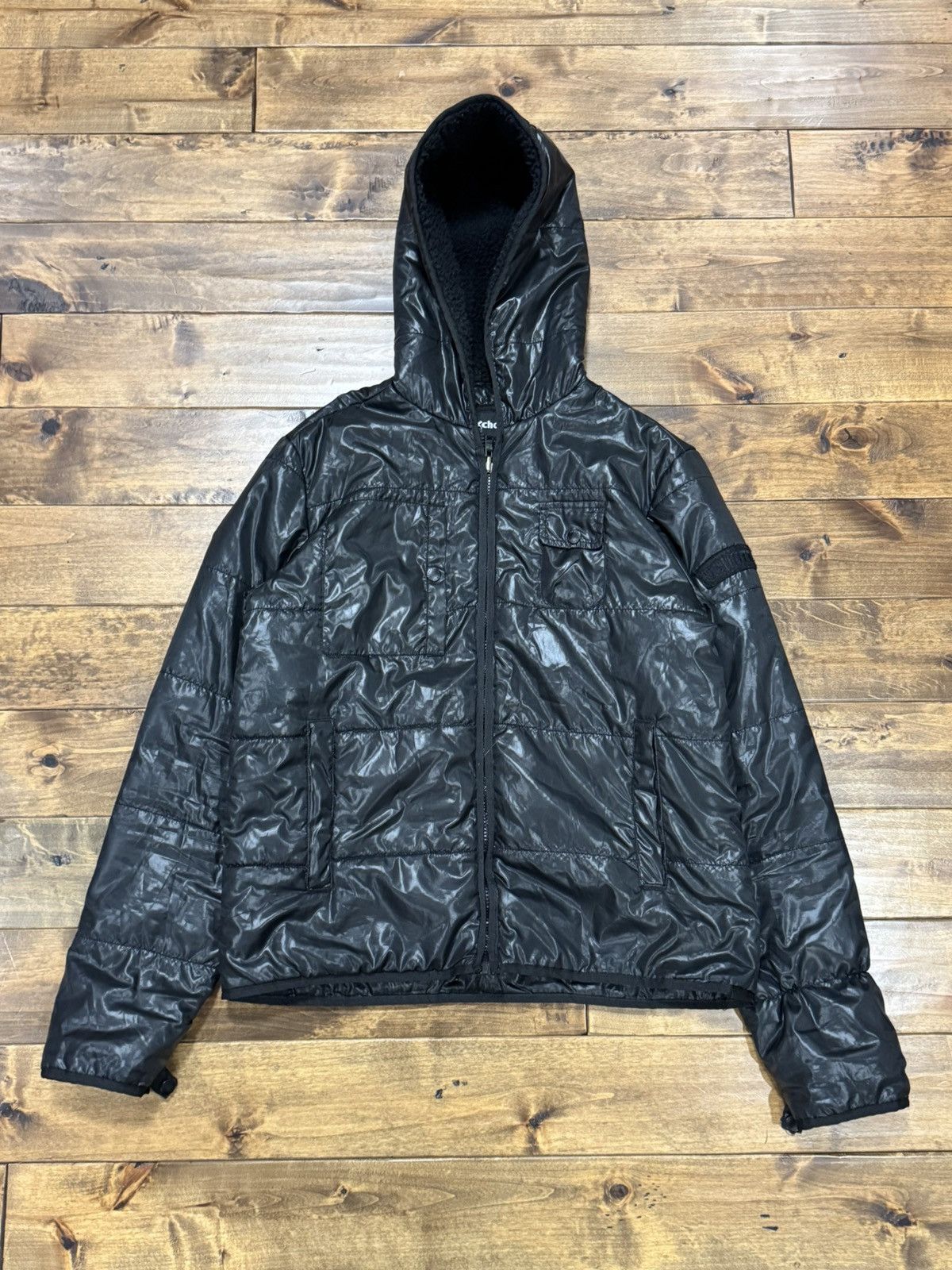 Schott Schott NYC Vintage Hooded Puffer Size US M / EU 48-50 / 2 - 1 Thumbnail