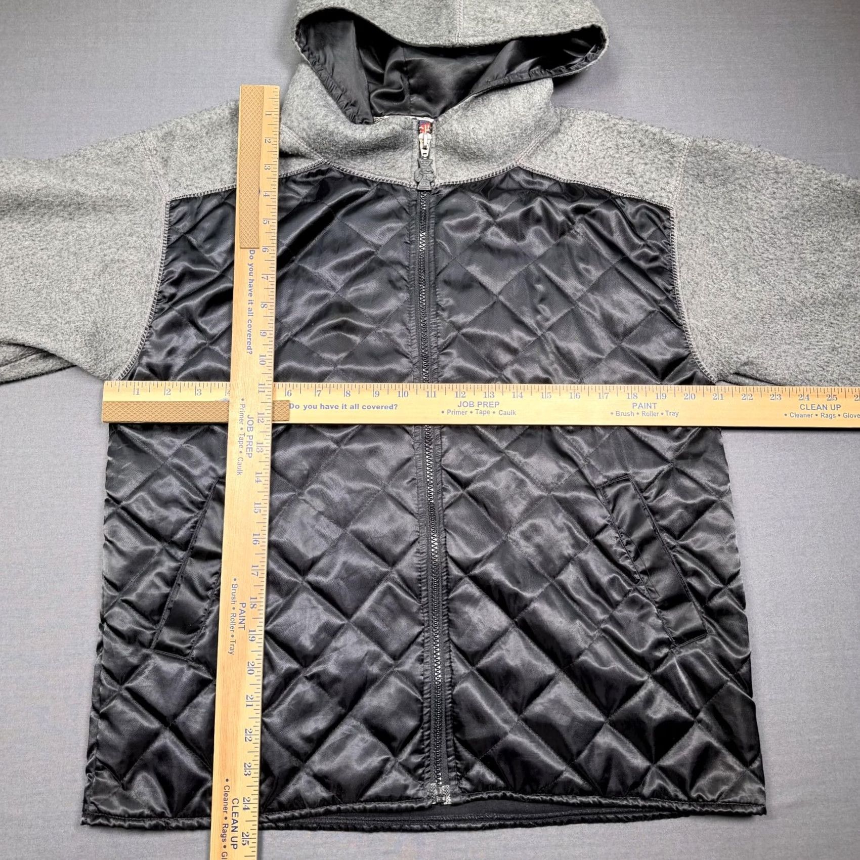 Vintage VINTAGE Crunch Jacket Mens Large Hooded Quilted Fleece Gym Insulated 80s Size US L / EU 52-54 / 3 - 4 Thumbnail
