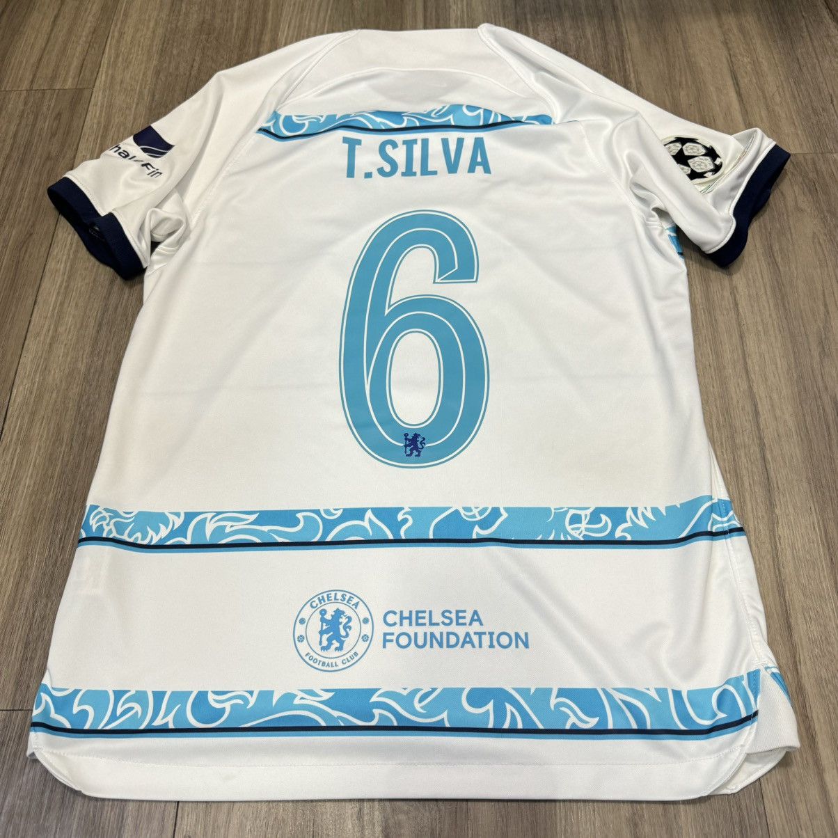 Nike Chelsea 22/23 away shirt #6 T.Silva Size US M / EU 48-50 / 2 - 2 Thumbnail