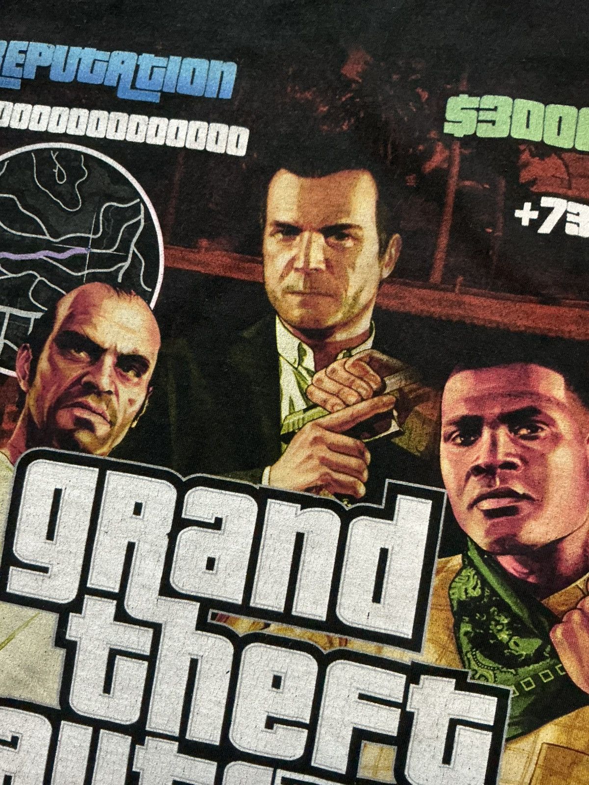 Other Grand Theft Auto V Five Rockstar Games Video Game T-Shirt Size US XXL / EU 58 / 5 - 7 Thumbnail