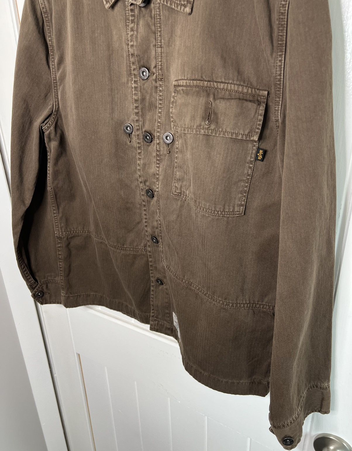 Alpha Industries ALPHA INDUSTRIES P44 Mod Shirt Jacket Size Medium Size US M / EU 48-50 / 2 - 5 Thumbnail