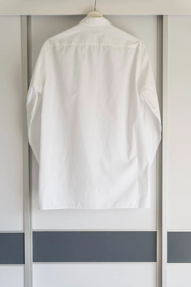 Yohji Yamamoto Yohji Yamamoto Yohji Yamamoto White Doll Collar Shirt Size US S / EU 44-46 / 1 - 2 Thumbnail