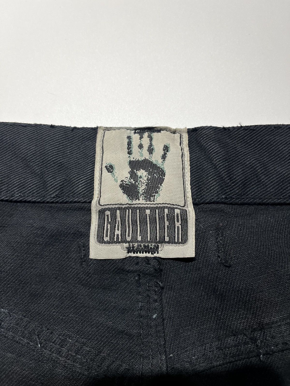 Jean Paul Gaultier 90s Jean Paul Gaultier Jean’s Black Denim Jeans Size US 29 - 3 Thumbnail