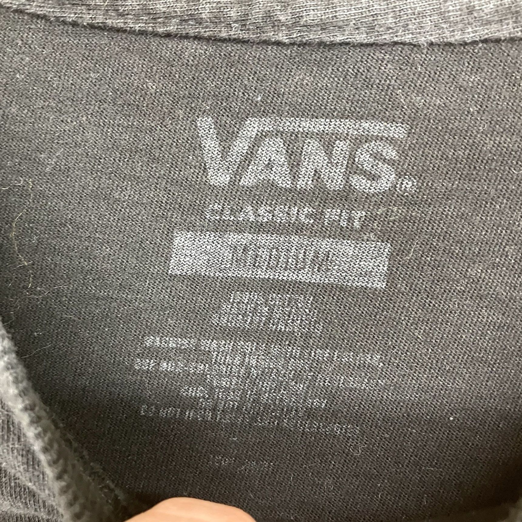 Vans VANS T-Shirt Mens Black Medium Classic Fit Graphic Print Logo 90s Retro Off The Wall Vans Logo Mens Size US M / EU 48-50 / 2 - 4 Thumbnail