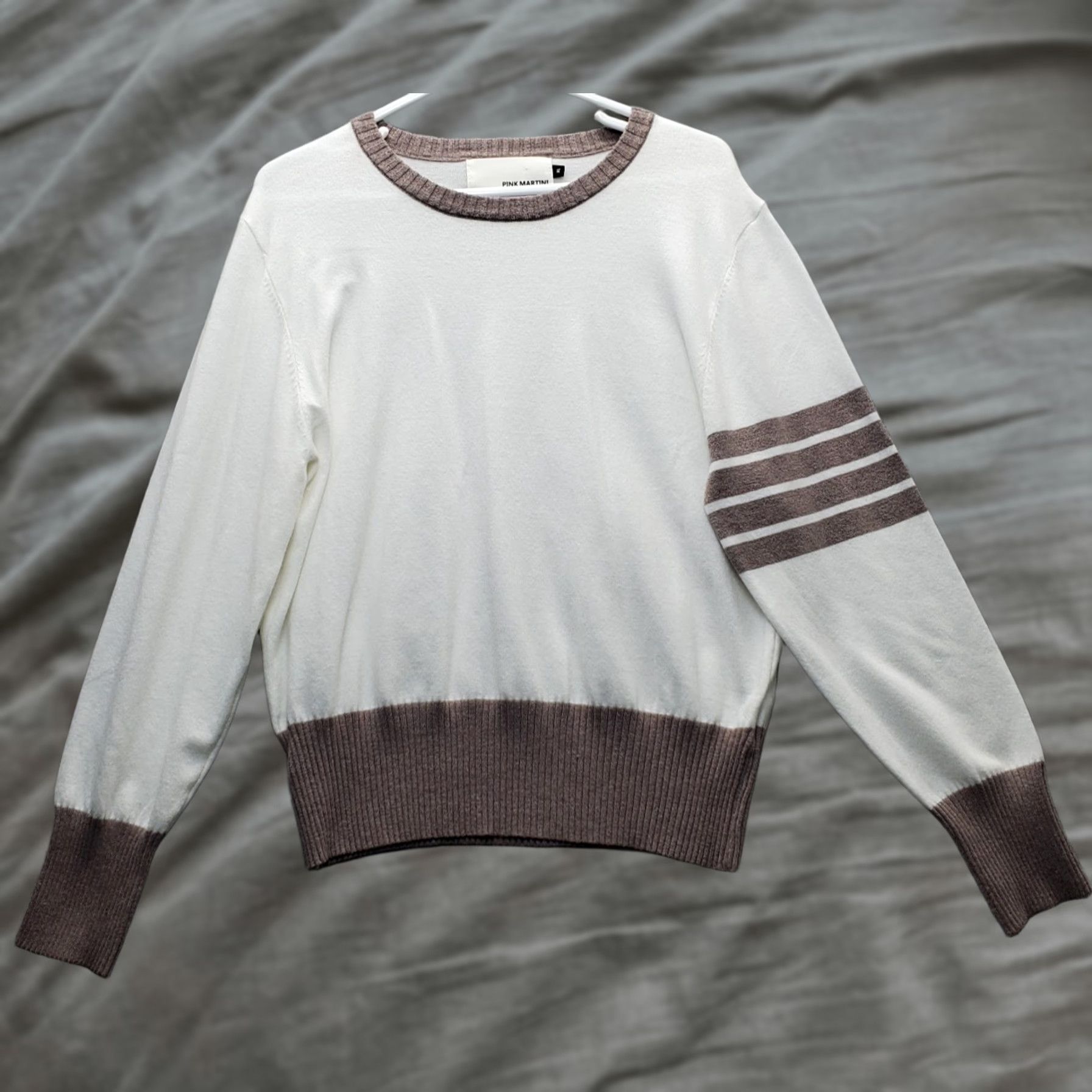 Pinko Pink Martini Sweater Womens XL Pullover Knit Long Sleeve Round Neck Size XL / US 12-14 / IT 48-50 - 1 Thumbnail