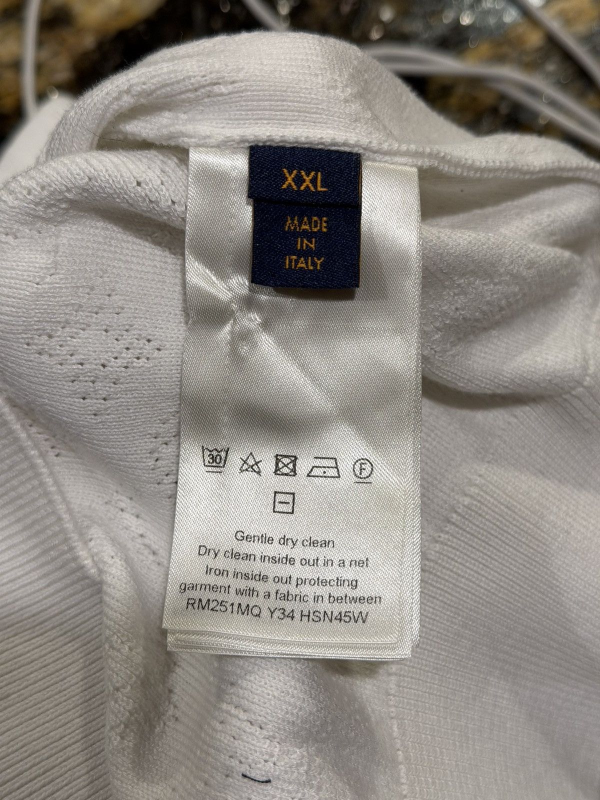 Louis Vuitton Louis Vuitton Monogram Pointelle Cotton Pullover Sweatshirt Size US XXL / EU 58 / 5 - 13 Thumbnail