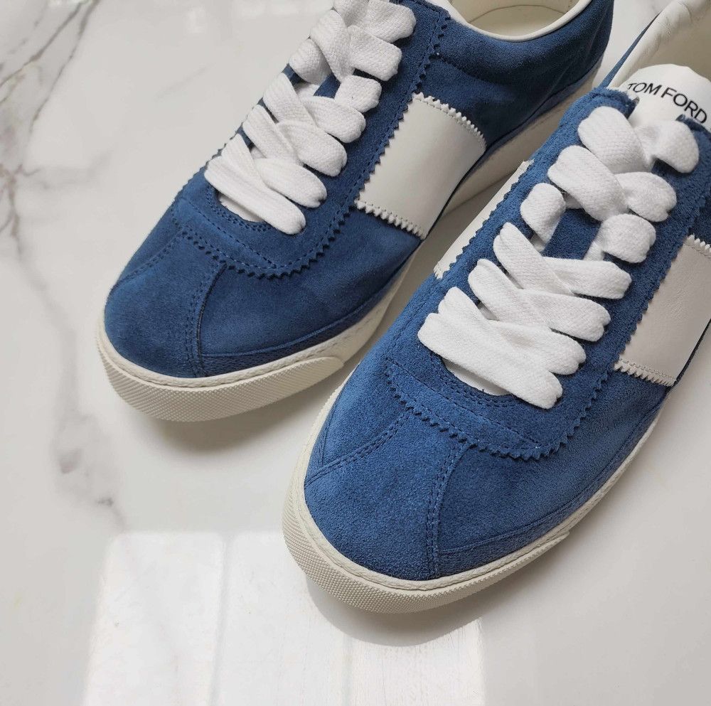 Tom Ford o1sm1stk0824 Banister Sneakers in Blue Stone Size US 10 / EU 43 - 2 Thumbnail