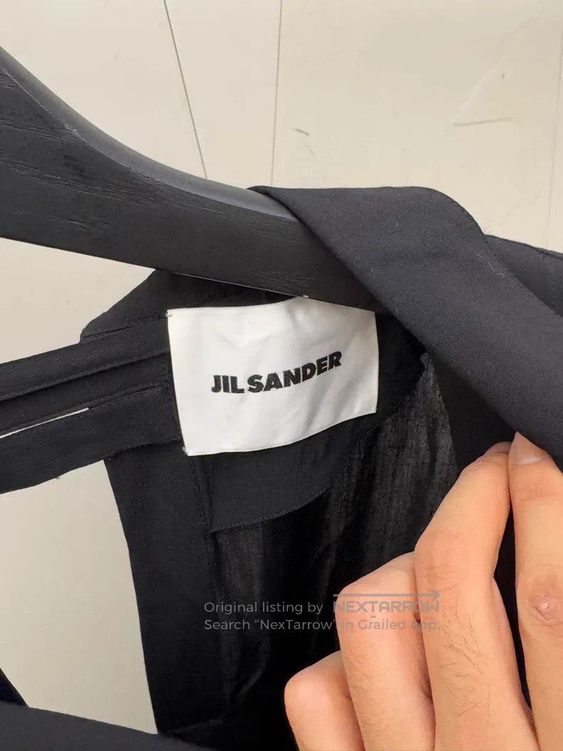 Jil Sander Jil Sander size M Geometric Cut Shirt Dress Size 23" - 2 Thumbnail
