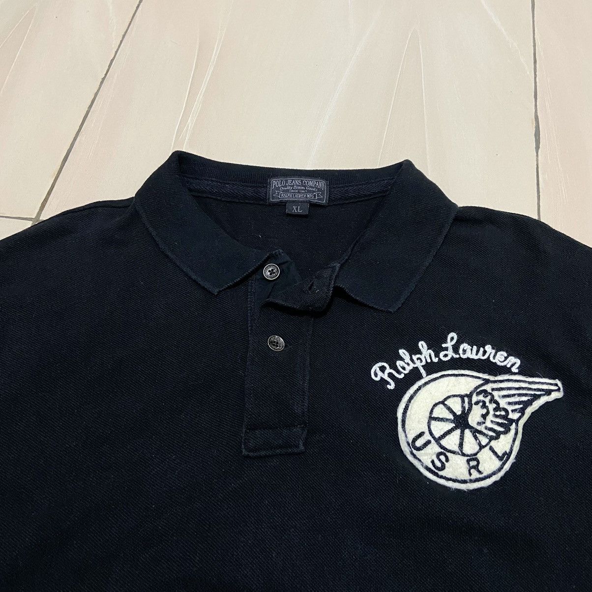Polo Ralph Lauren 💥RARE💥 Vintage Polo Ralph Lauren Motorcycle Club #76 Size US XL / EU 56 / 4 - 4 Thumbnail