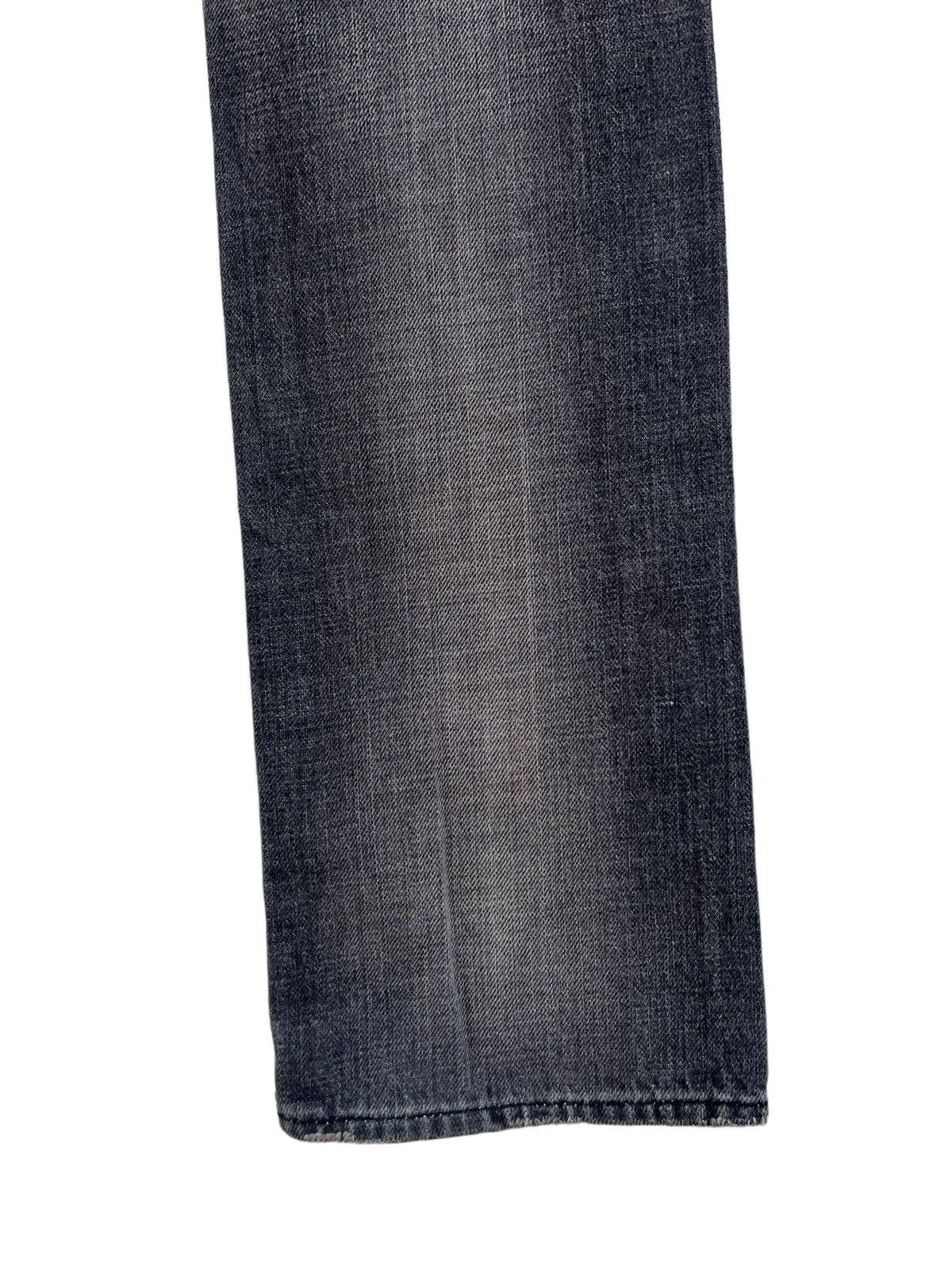 Vanquish Mud Wash Vintage Vanquish Japan Fade Black Denim Slim Jeans Size US 30 / EU 46 - 21 Thumbnail