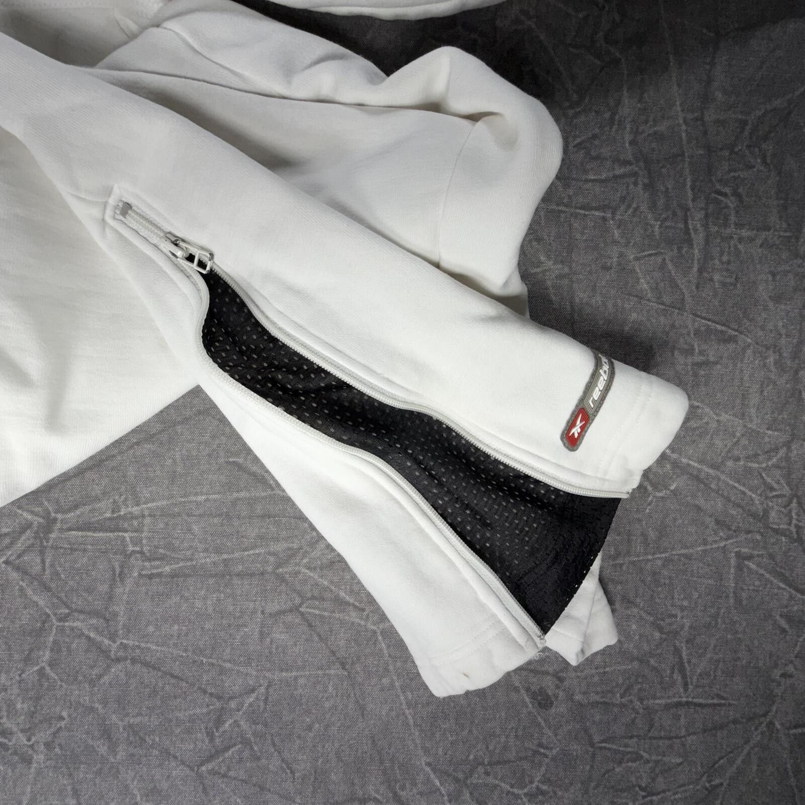 Reebok Reebok Pants Men's White I3 Track Wide Streetwear Vintage Size US 32 / EU 48 - 6 Thumbnail