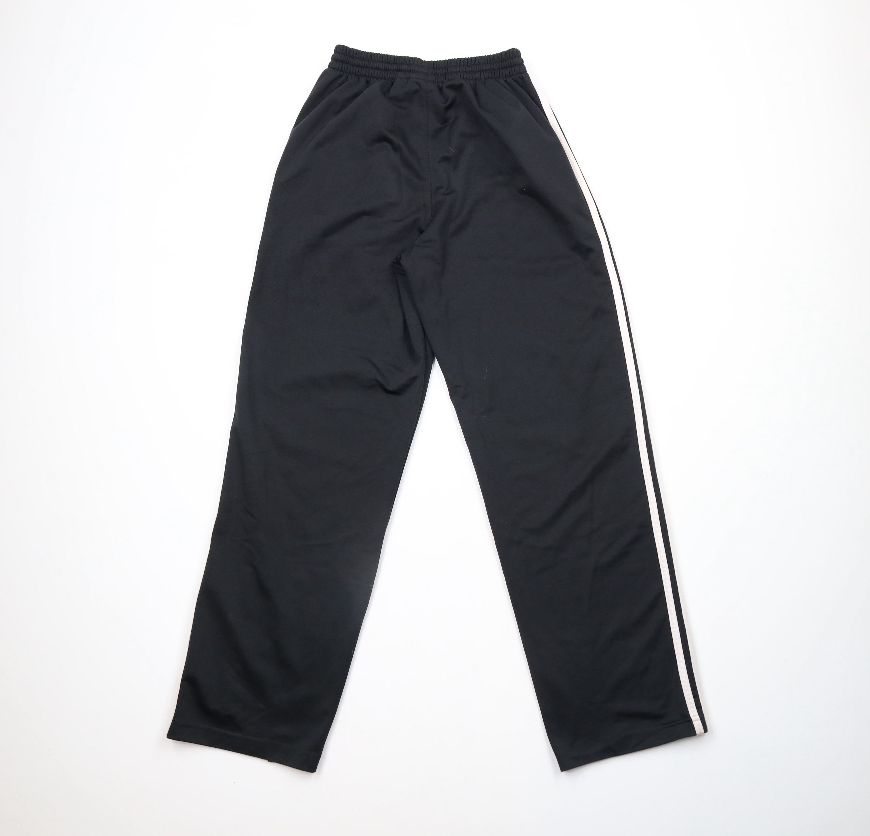 Adidas × Vintage Vintage Adidas Out Striped Wide Leg Sweatpants Pants Black Size US 32 / EU 48 - 11 Thumbnail