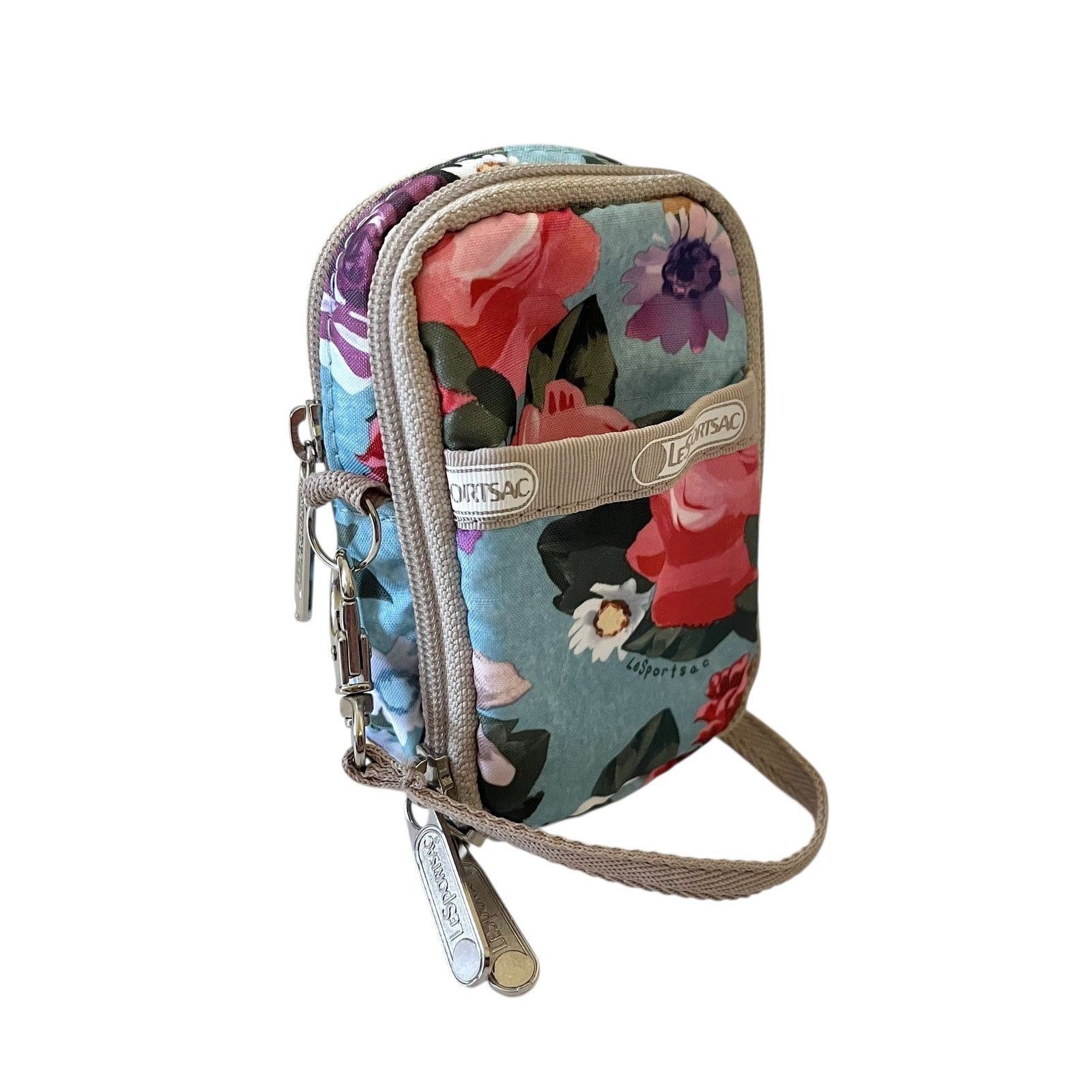 LeSportsac LeSportsac Retired Spring Bouquet Paula Camera Case Mini Bag Size ONE SIZE - 4 Thumbnail