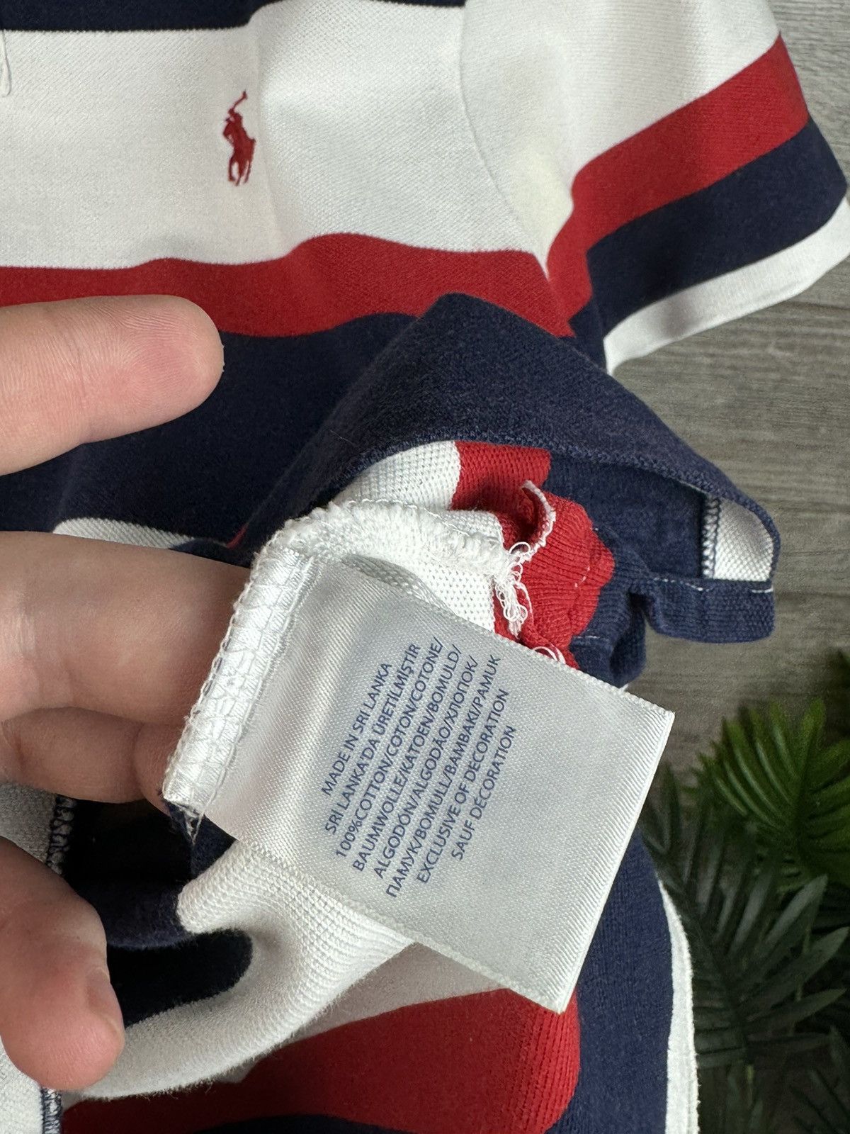 Polo Ralph Lauren Polo Ralph Lauren Vintage Tee T-shirt size S Luxury Size US S / EU 44-46 / 1 - 9 Thumbnail