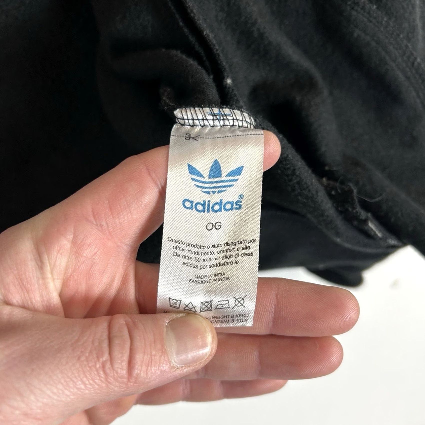 Adidas VINTAGE Adidas OG Full Zip Sweatshirt Womens XL Dark Gray 3 Stripes Long Sleeve Size XL / US 12-14 / IT 48-50 - 3 Thumbnail