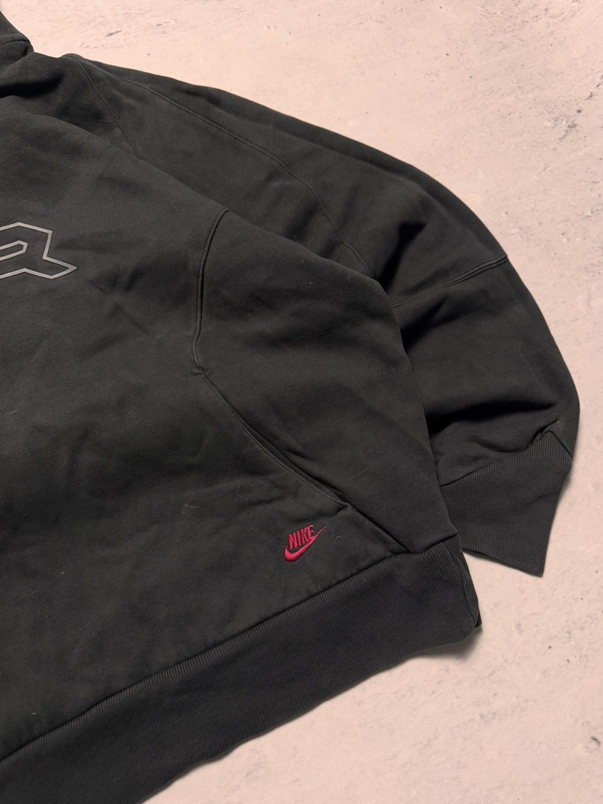 Nike × Vintage NIKE VINTAGE CENTER LOGO OVERSIZE BOXY HOODIE Size US M / EU 48-50 / 2 - 3 Thumbnail