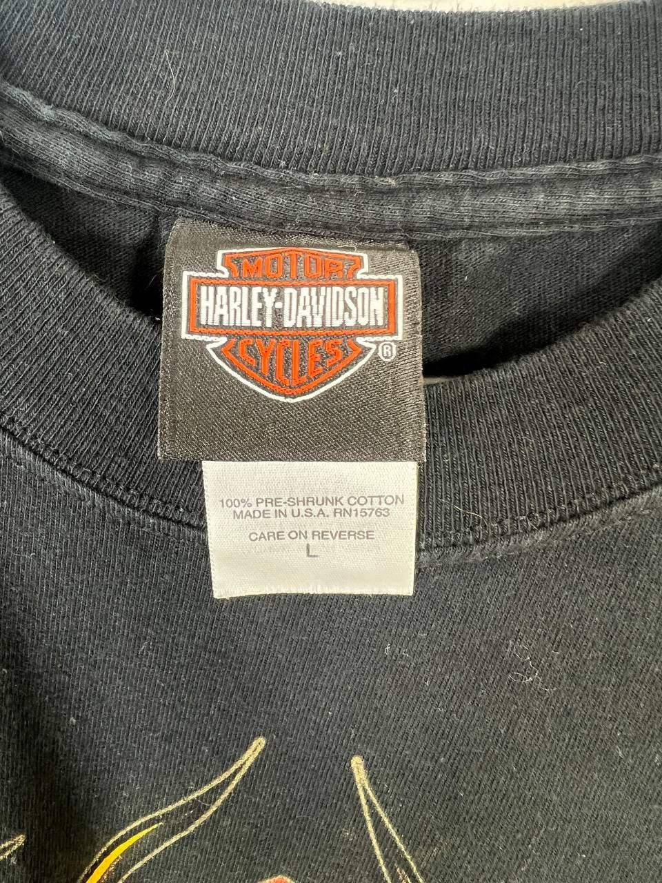 Harley Davidson × Vintage Vintage 2006 Harley-Davidson T-Shirt Size L Size US L / EU 52-54 / 3 - 3 Thumbnail