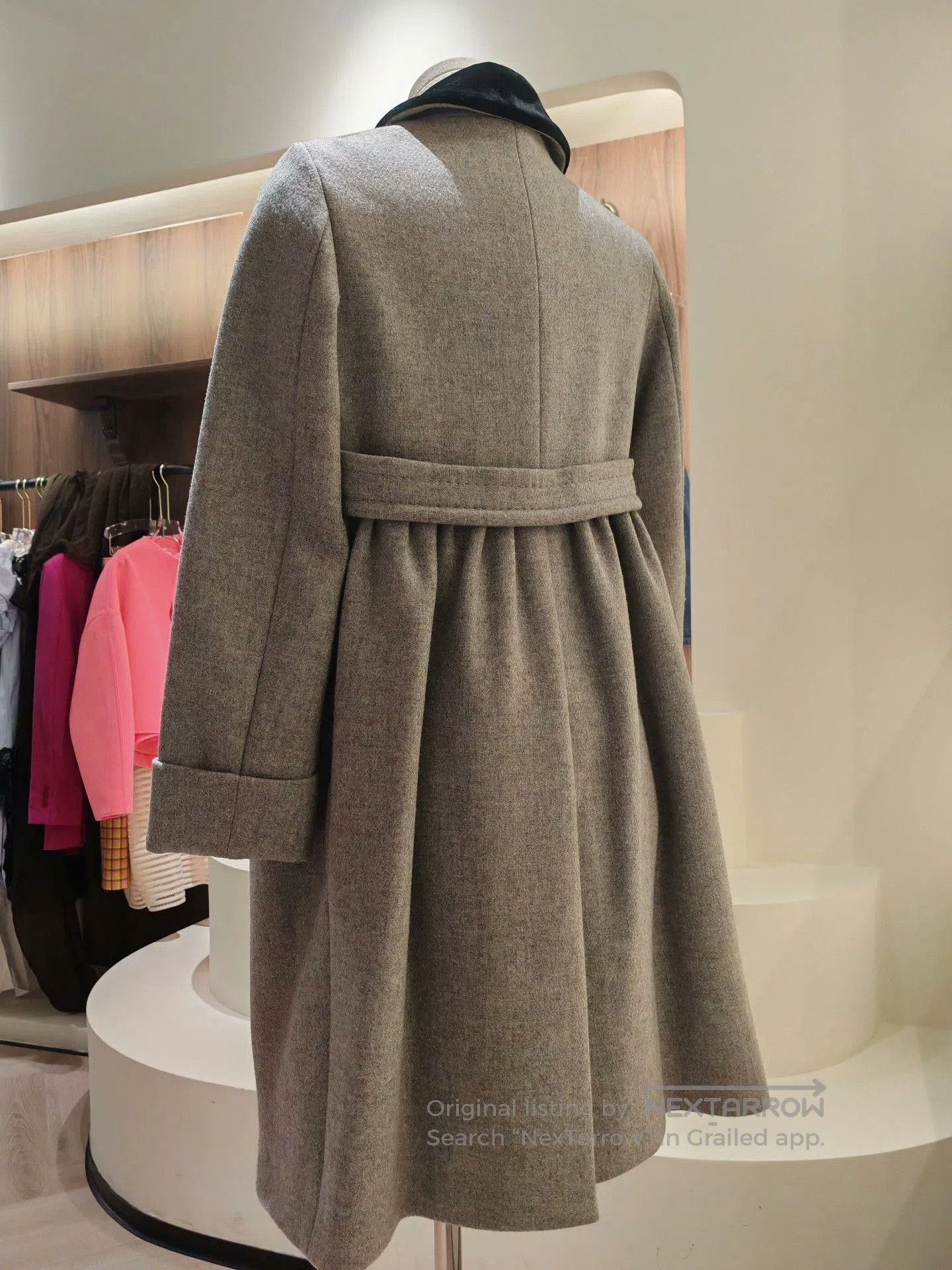 Moschino MOSCHINO CHEAP AND CHIC Wool Coat. Size M / US 6-8 / IT 42-44 - 2 Thumbnail