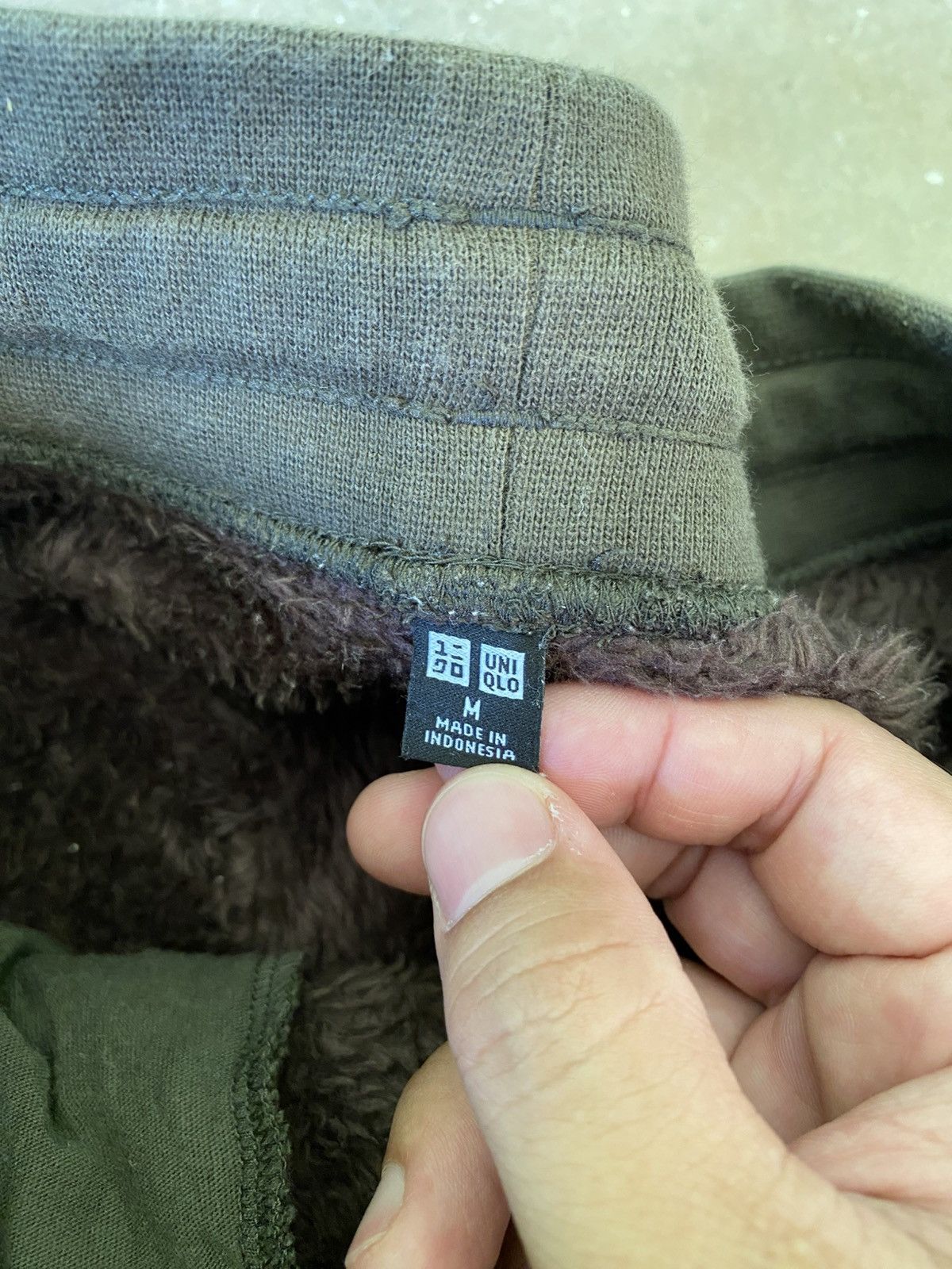 Uniqlo Uniqlo Sherpa Lined Olive Hoodie Set Size US M / EU 48-50 / 2 - 8 Thumbnail