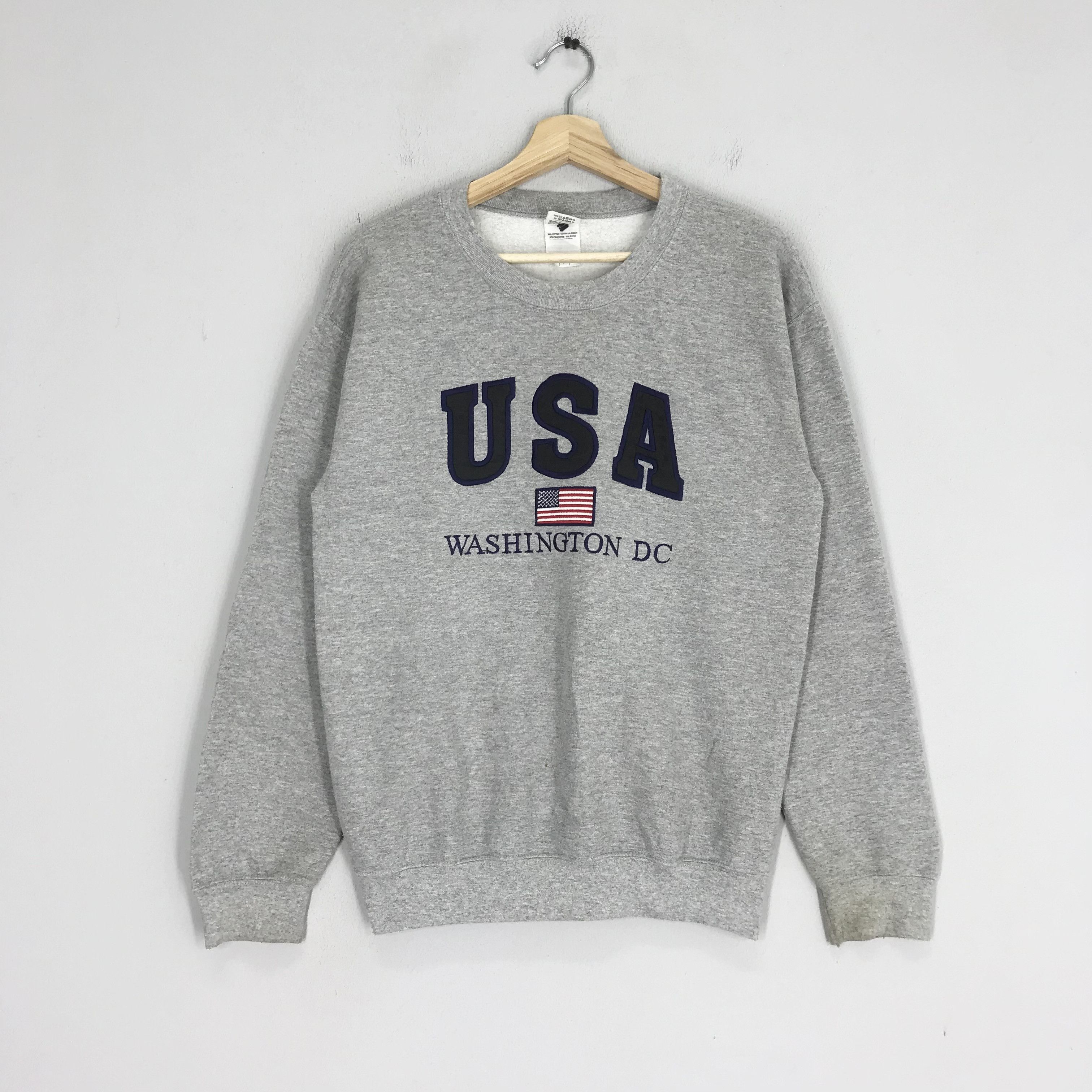 USA Olympics Vintage USA washington district of columbia - 13 Size US S / EU 44-46 / 1 - 1 Thumbnail