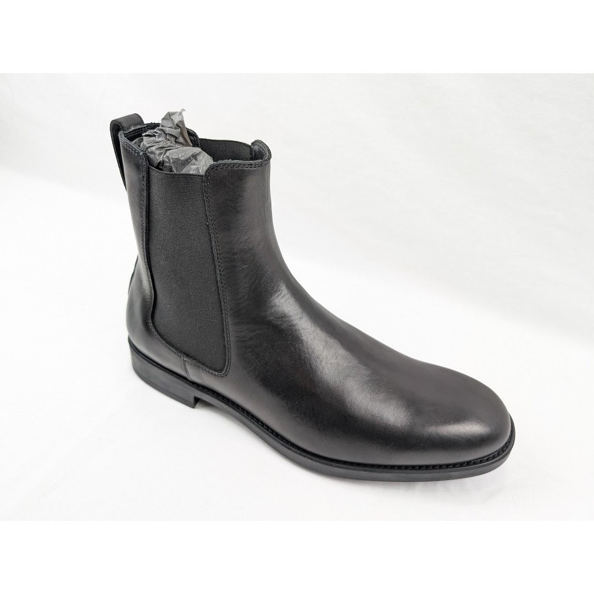 Tom Ford o1rshd1 Leather Chelsea Boots in Black Size US 11.5 / EU 44-45 - 2 Thumbnail
