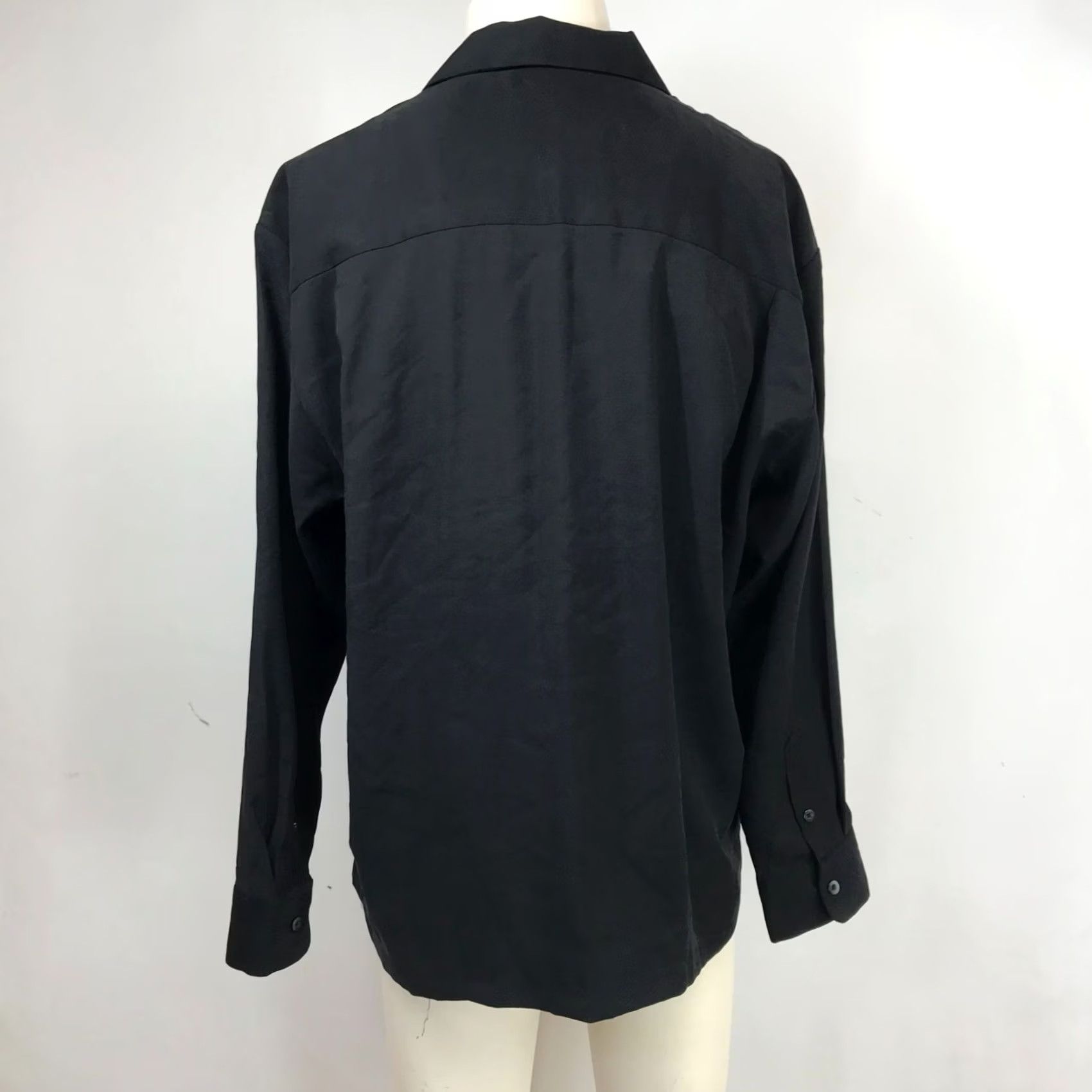 YoungLA YOUNGLA Mens Medium Black Long Sleeve Button Up Shirt Size US M / EU 48-50 / 2 - 5 Thumbnail