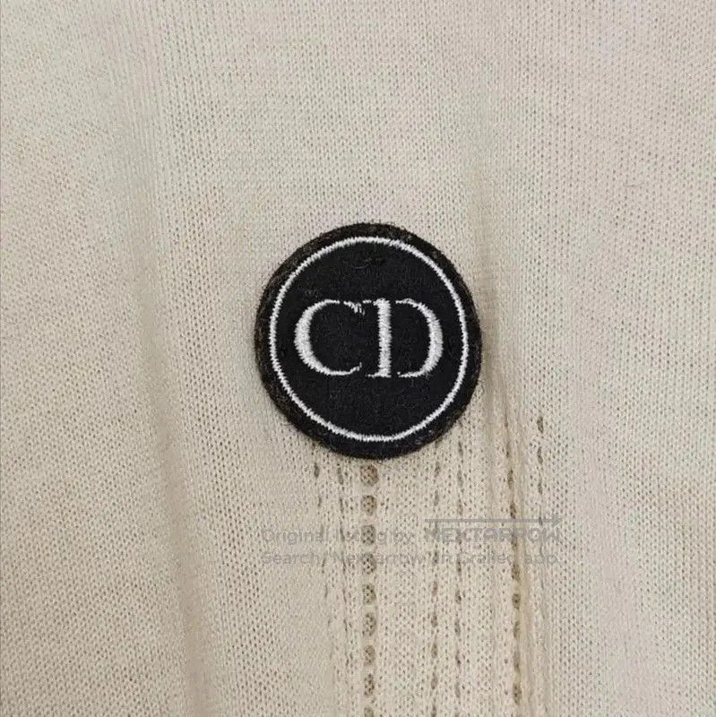 Dior Dior Spring Beige Wool Short Sleeve Top . Size M / US 6-8 / IT 42-44 - 5 Thumbnail