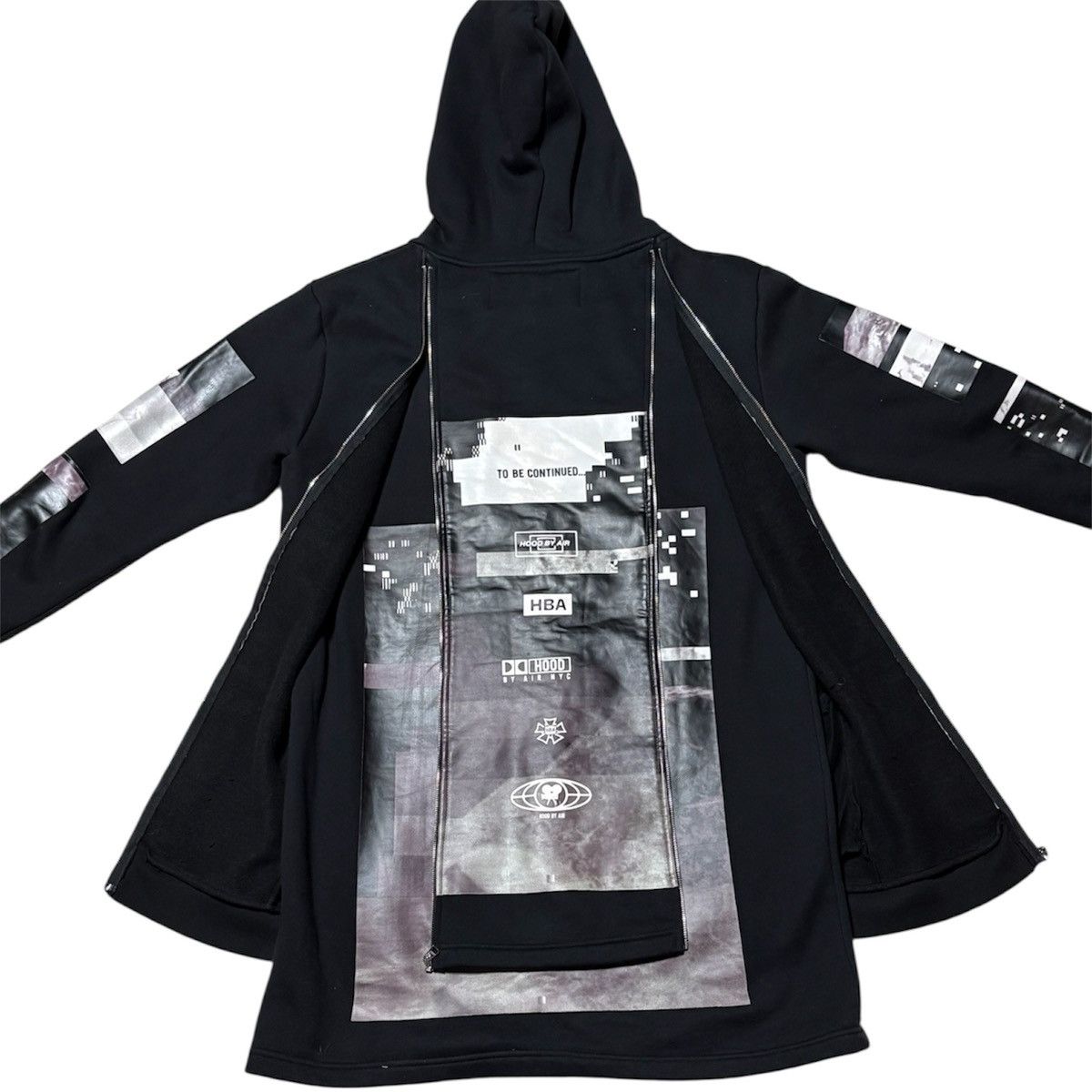 Hood By Air FW2014 HOOD BY AIR. DOUBLE ZIP LAYERED HOODIE SHAYNE OLIVER Size US L / EU 52-54 / 3 - 15 Thumbnail