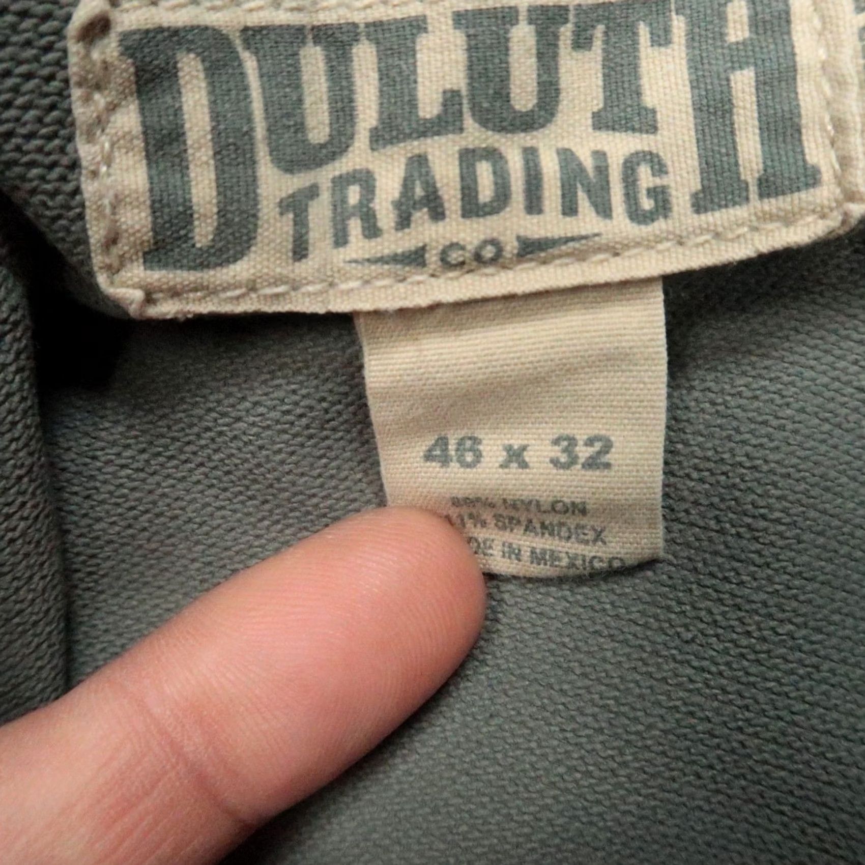Vintage Duluth Pants Mens 46x32 Gray Flexpedition Relaxed Fit Cargo Workwear Shirt Size US 30 / EU 46 - 5 Thumbnail