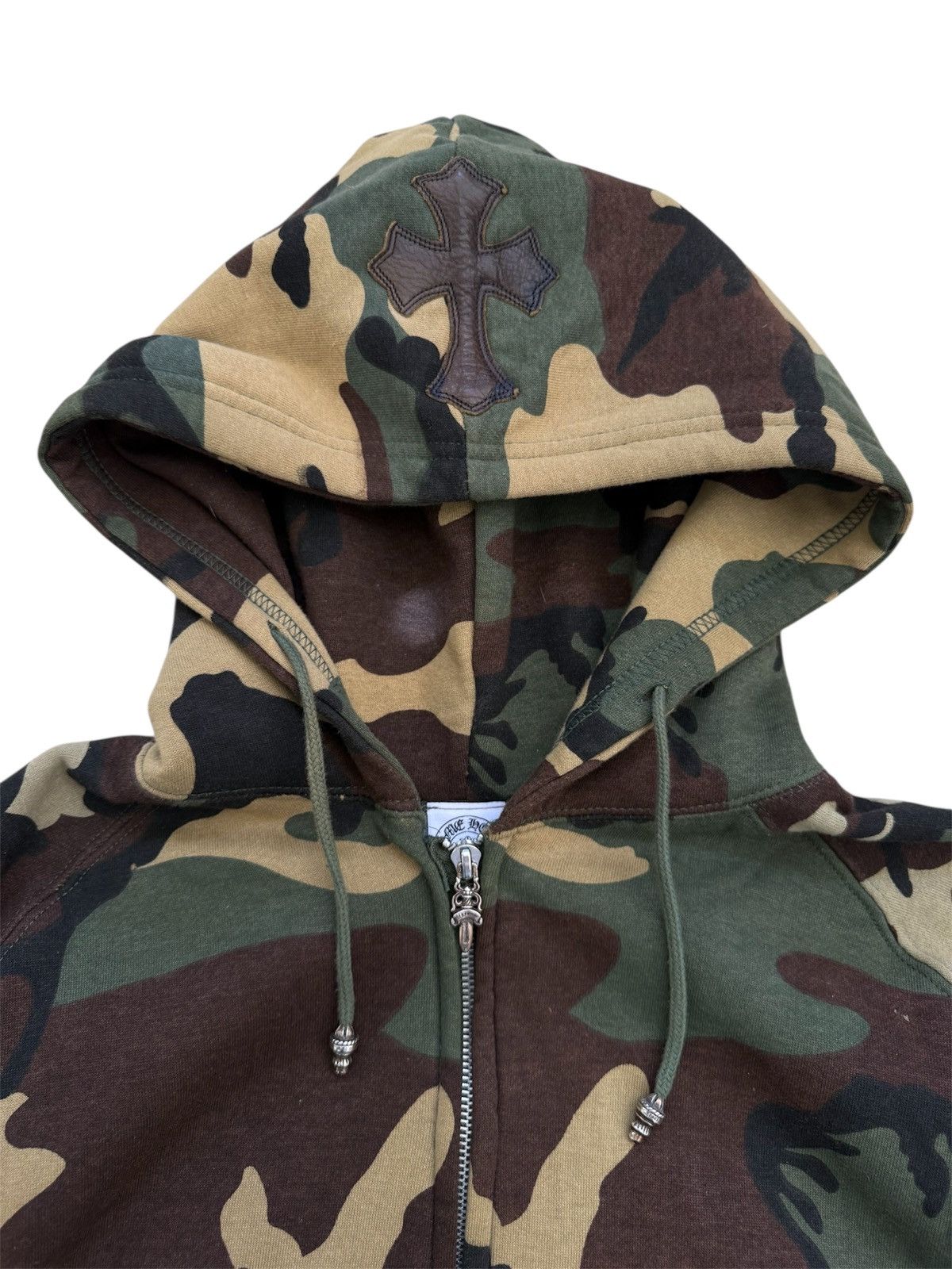 Chrome Hearts Flooded Cross Patch Camo Hoodie Size US XXL / EU 58 / 5 - 5 Thumbnail