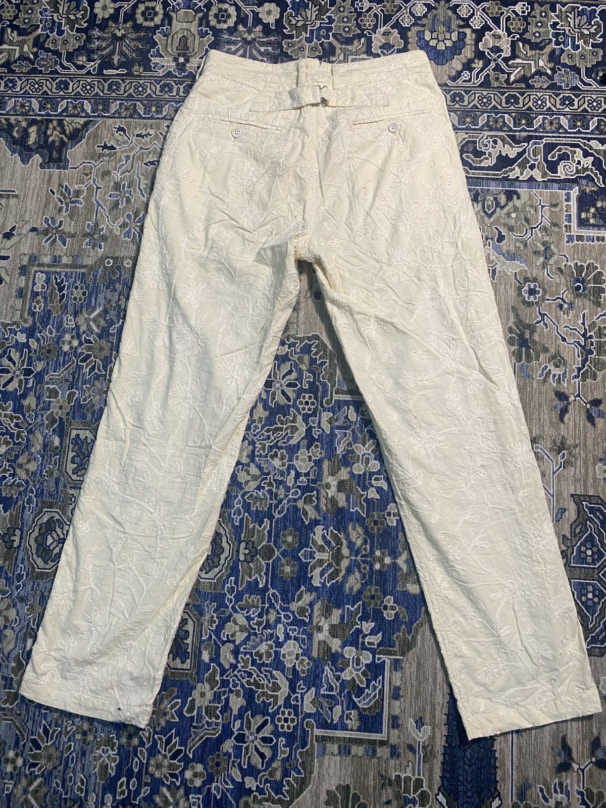 Nepenthes Engineered Garments Nepenthes Embroidered Pants Size US 30 / EU 46 - 2 Thumbnail