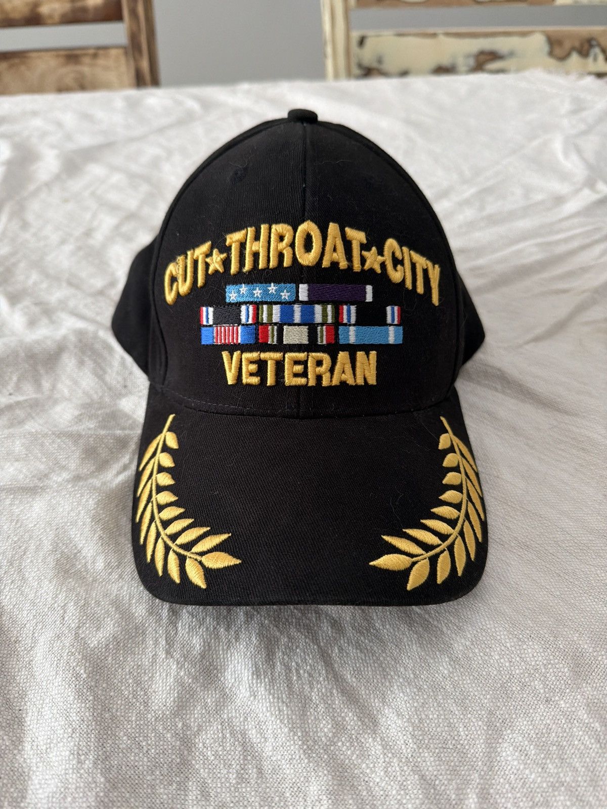STAFF WORKFORCE Cut Throat City Veteran Hat Size ONE SIZE - 1 Thumbnail
