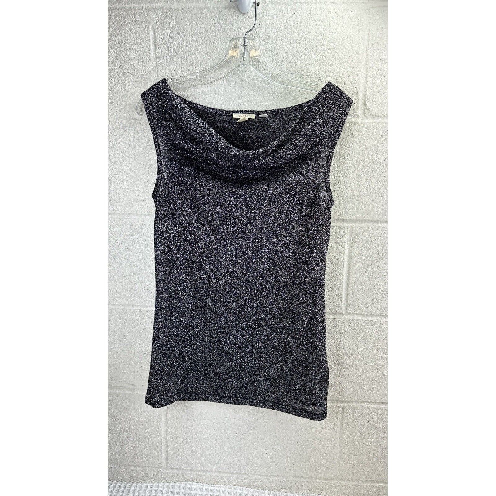 Esprit Esprit Grey Tank Top Womens S Size S / US 4 / IT 40 - 1 Thumbnail