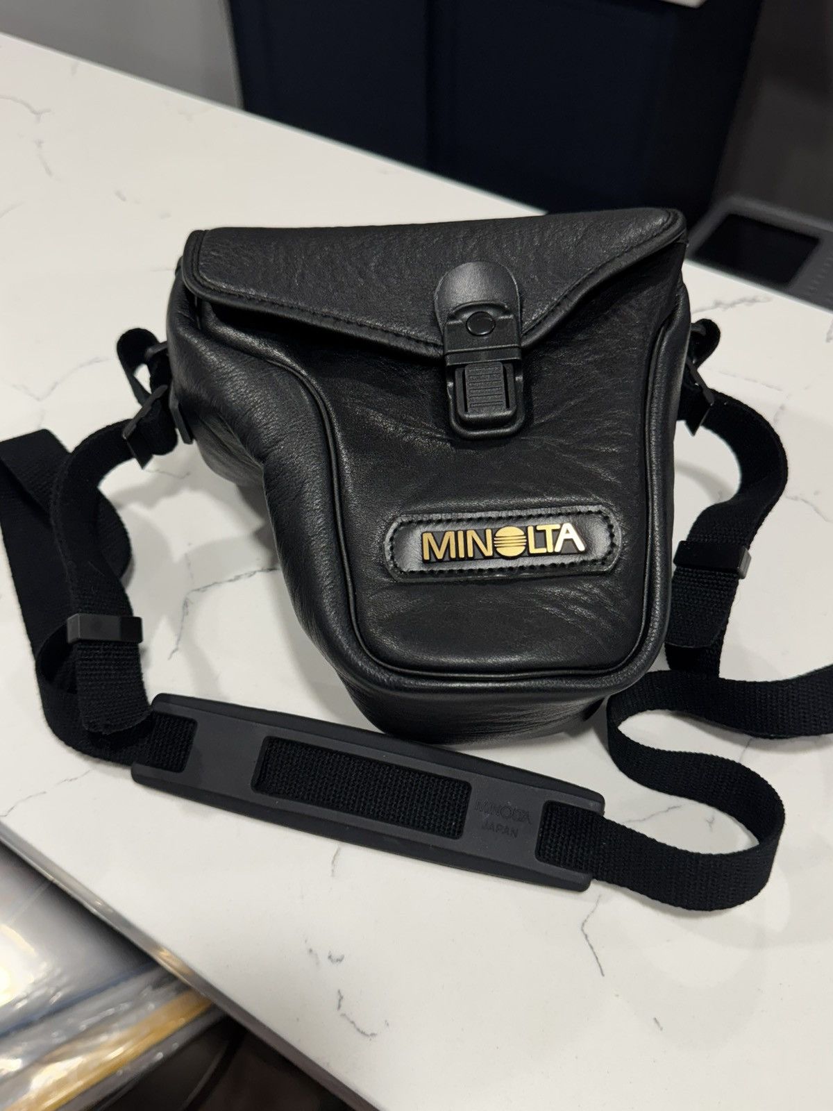 Japanese Brand Vintage Minolta Leather SLR Camera Case X-Series Size ONE SIZE - 1 Thumbnail