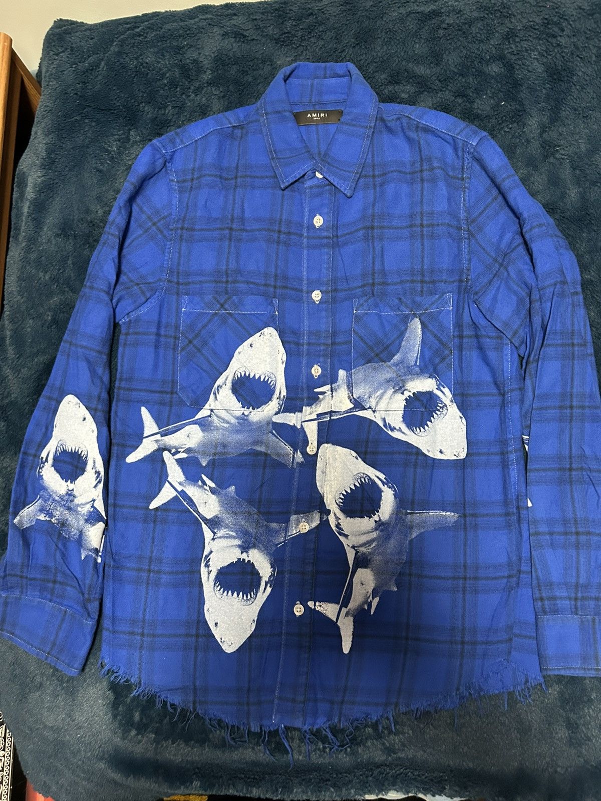 Amiri Amiri flannel fit m Size US S / EU 44-46 / 1 - 1 Thumbnail