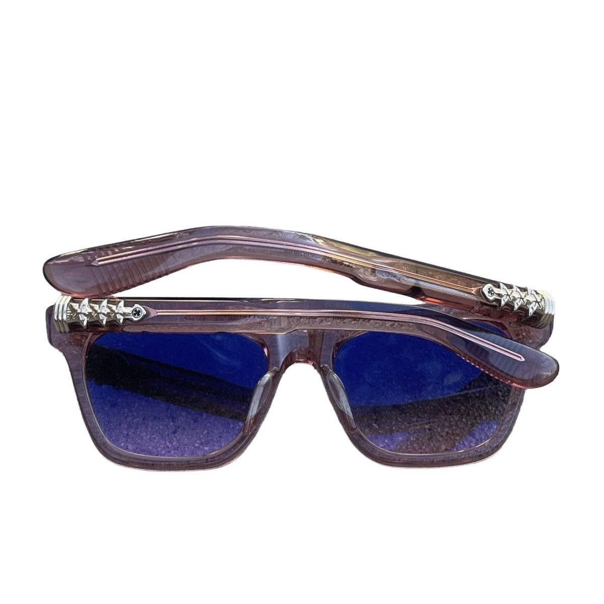 Chrome Hearts Chrome Hearts Clitterati Glasses Pink Size ONE SIZE - 2 Thumbnail