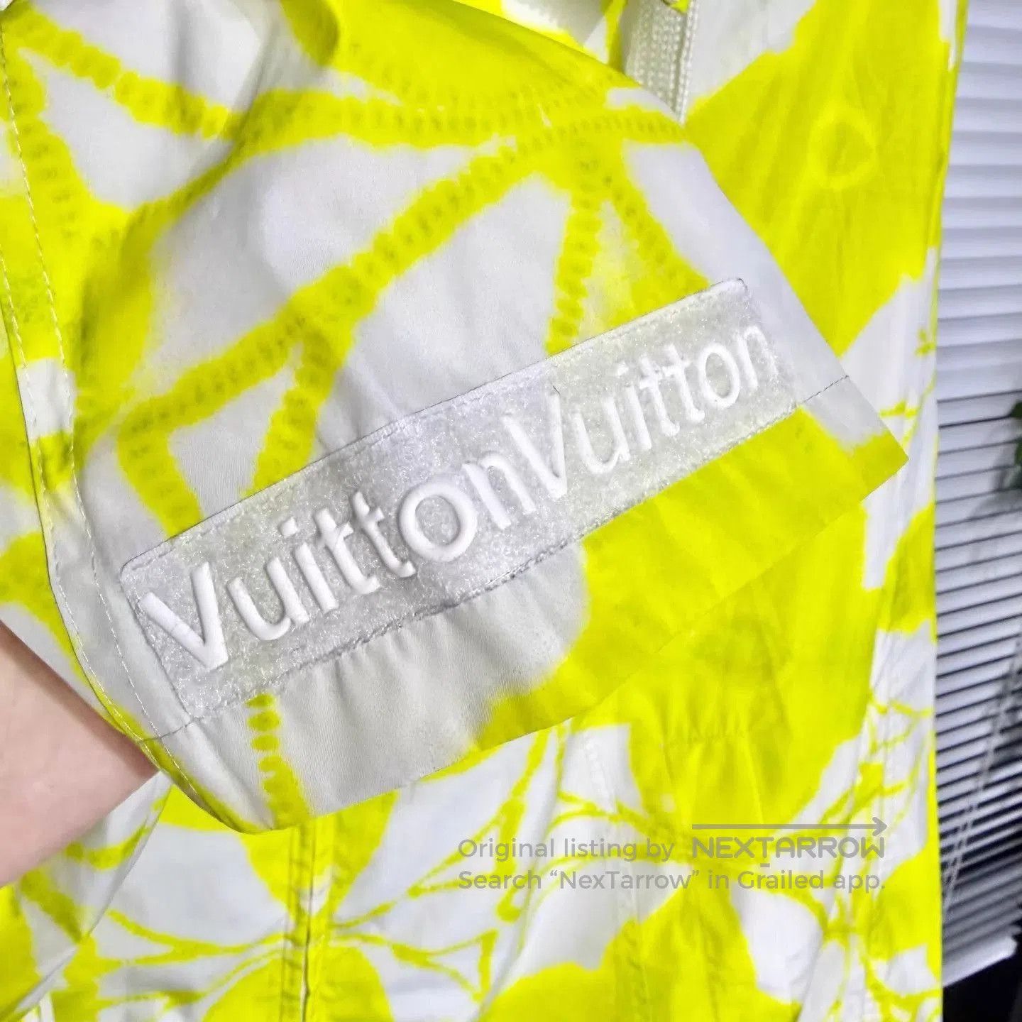 Louis Vuitton Yellow Patterned Lightweight Jacket Size S. Size US S / EU 44-46 / 1 - 4 Thumbnail