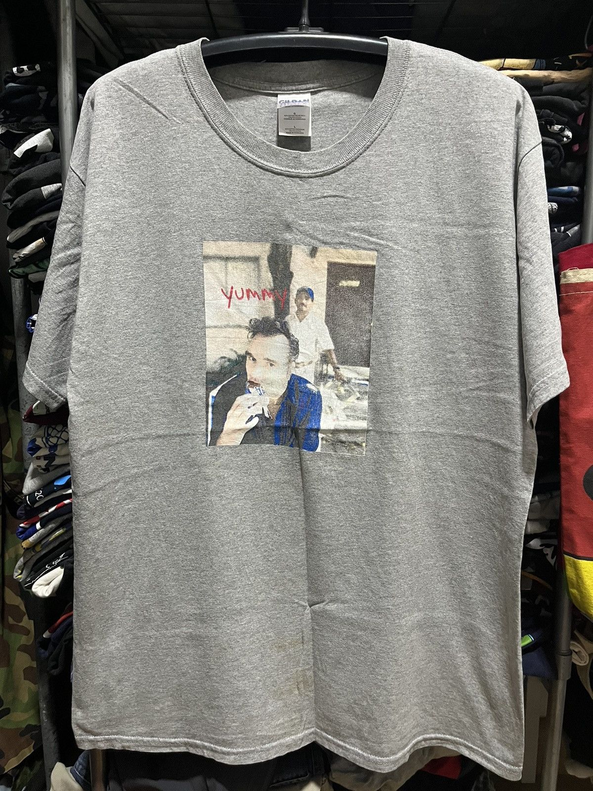 Band Tees × Vintage Morrissey Yummy World Tour Tee 2002s Size US L / EU 52-54 / 3 - 1 Thumbnail