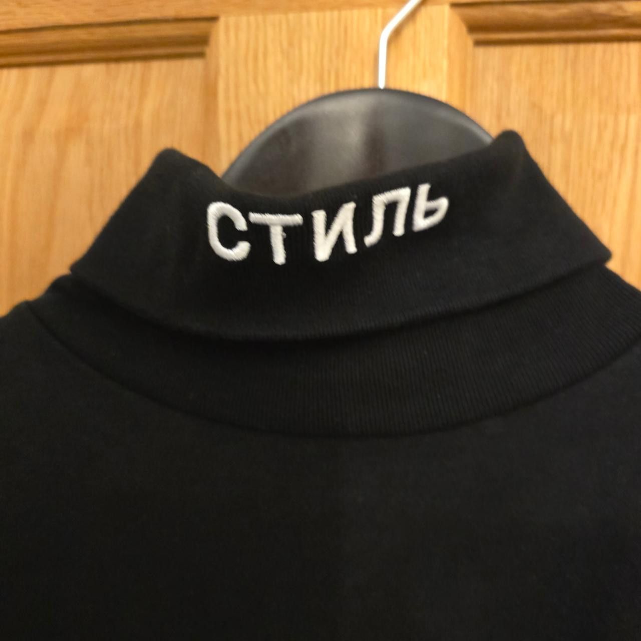 Heron Preston Heron Preston Men's Black T-shirt Size US M / EU 48-50 / 2 - 2 Thumbnail