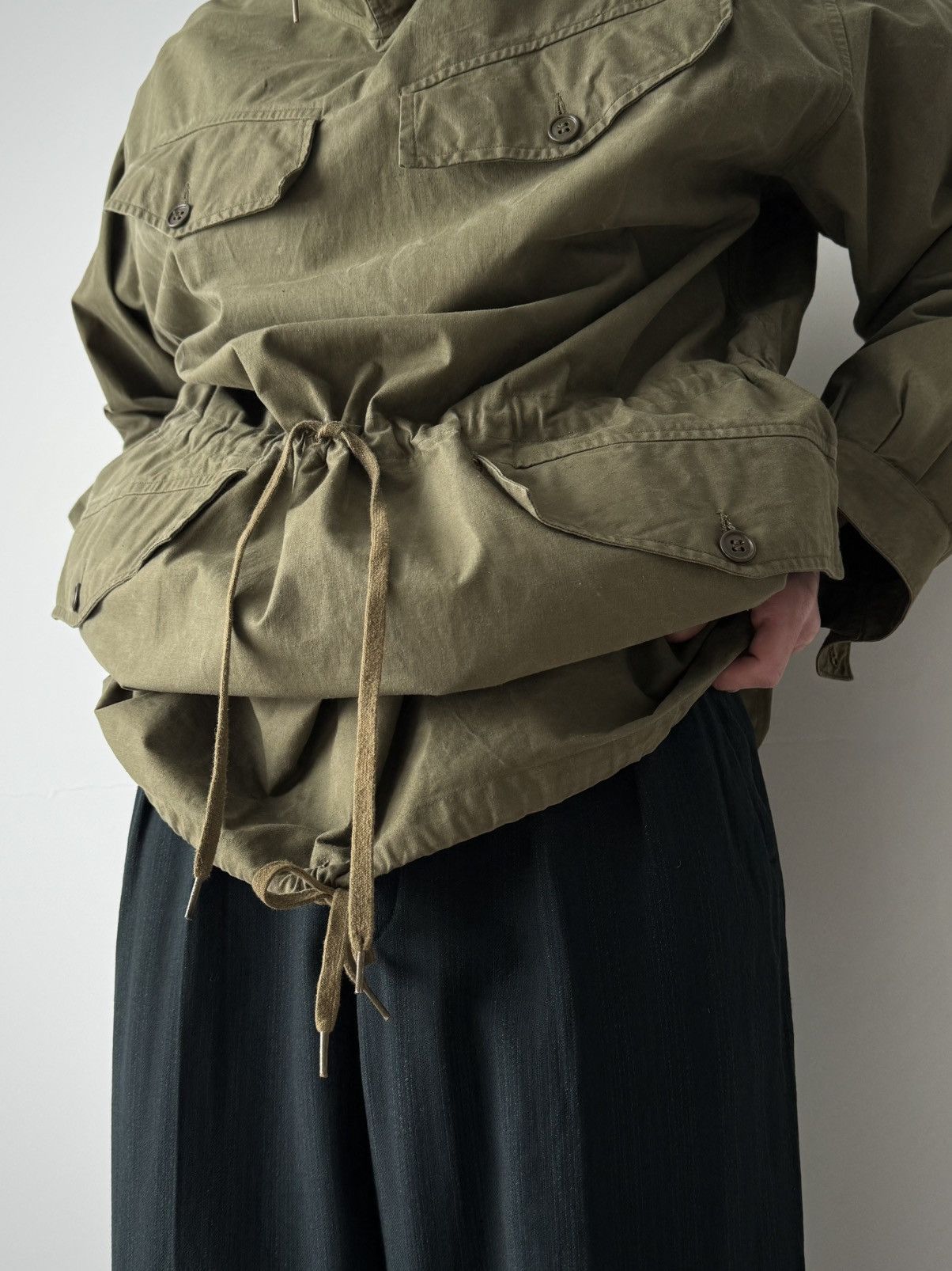 Vintage Vintage 1950s French Army M50 'Alpine' Smock Size US M / EU 48-50 / 2 - 2 Thumbnail