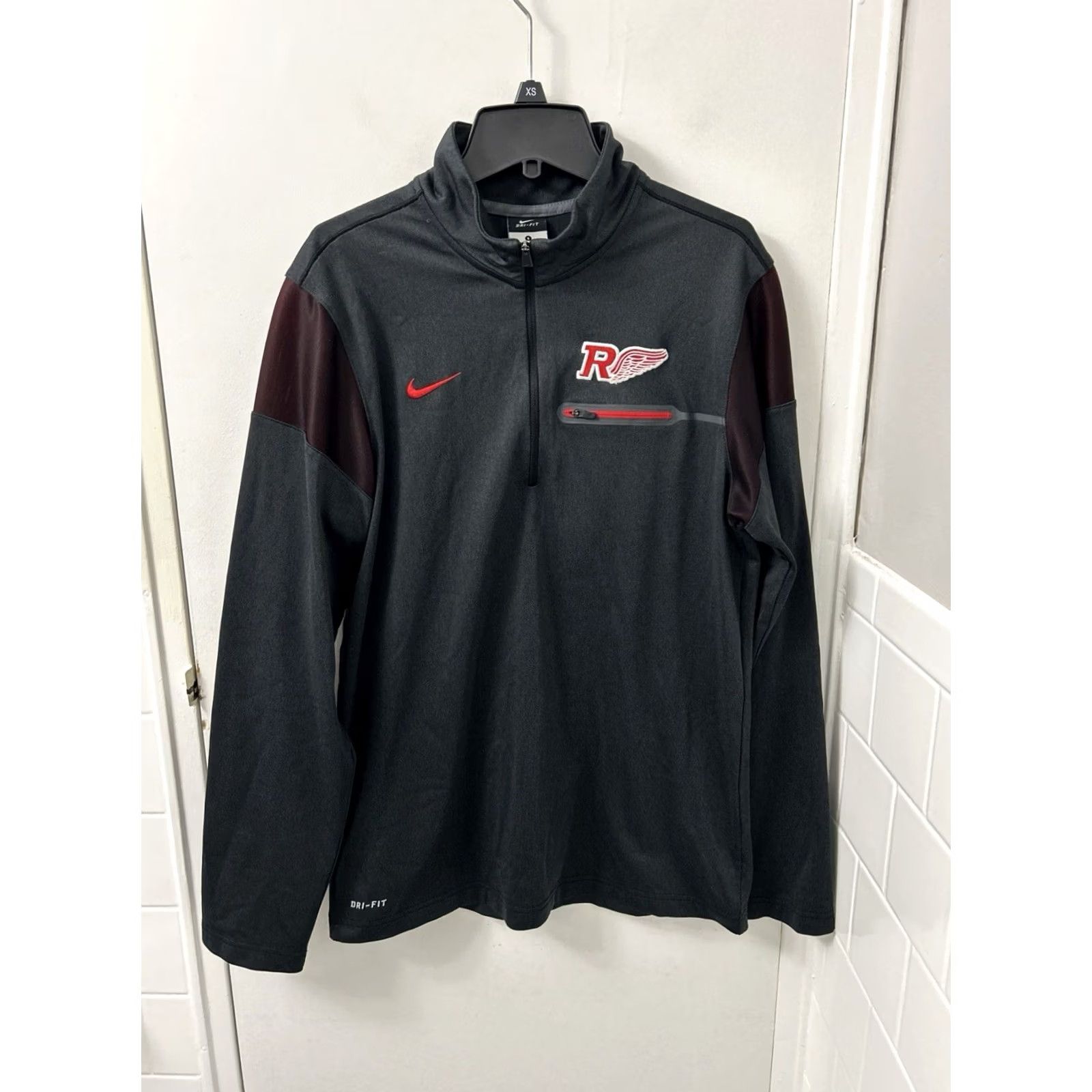 Nike Nike Dri-Fit Quarter-Zip Mens Pullover Sweatshirt Zip Mock Neck Gray XS S M L XL 746960-013 Size US S / EU 44-46 / 1 - 2 Thumbnail