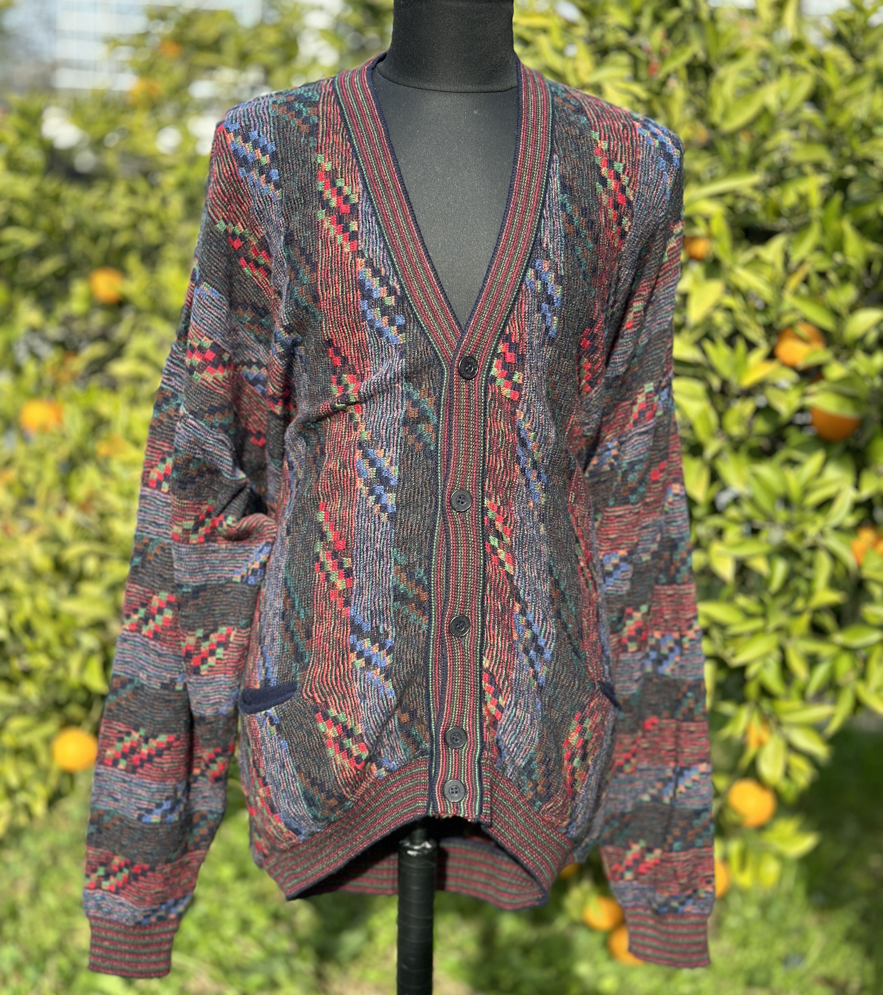 Missoni Missoni Sport Oversized Knit Cardigan Archive Size 58 2XL Size US XXL / EU 58 / 5 - 1 Thumbnail
