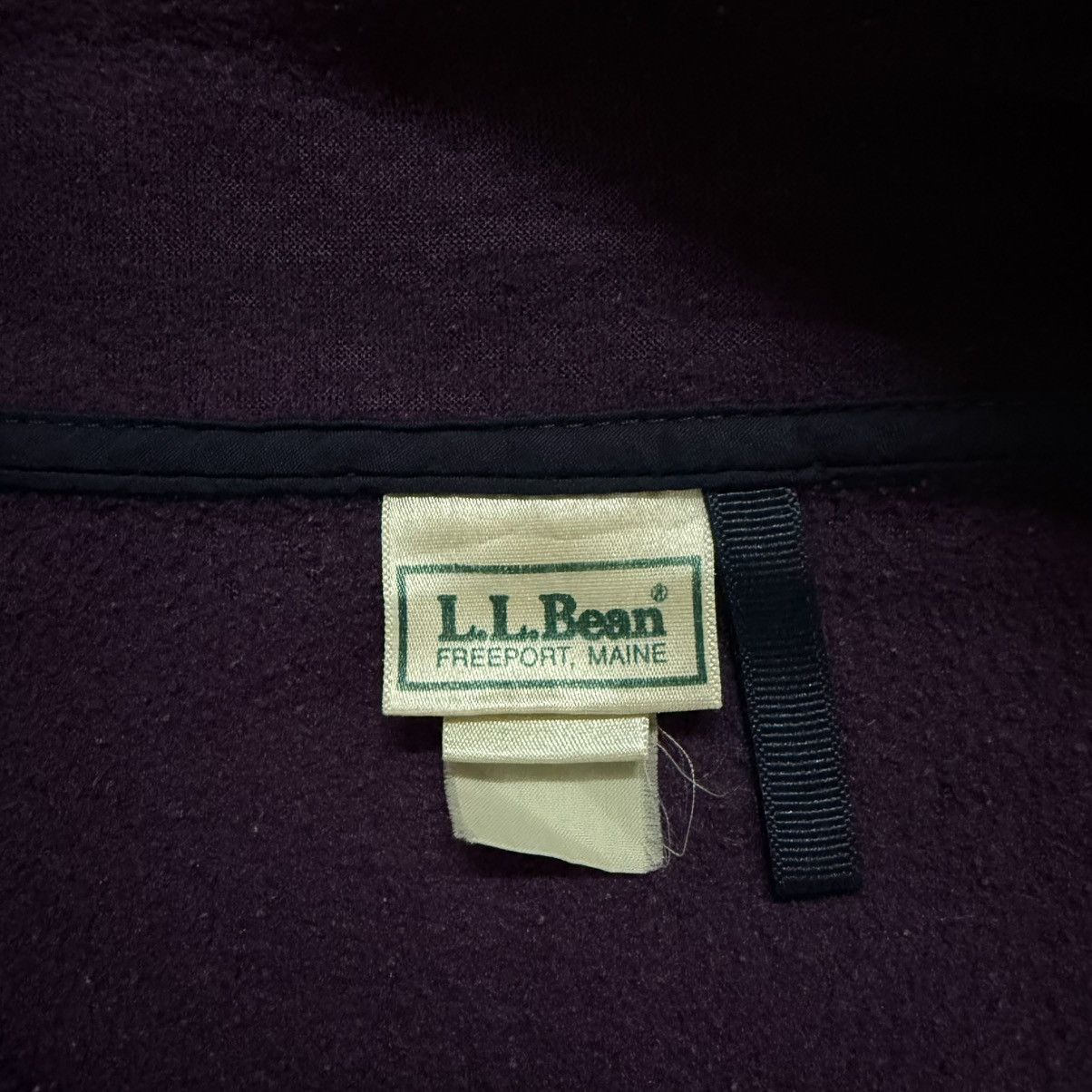 L.L. Bean Vintage LL Bean Fleece Zipper Size US L / EU 52-54 / 3 - 6 Thumbnail